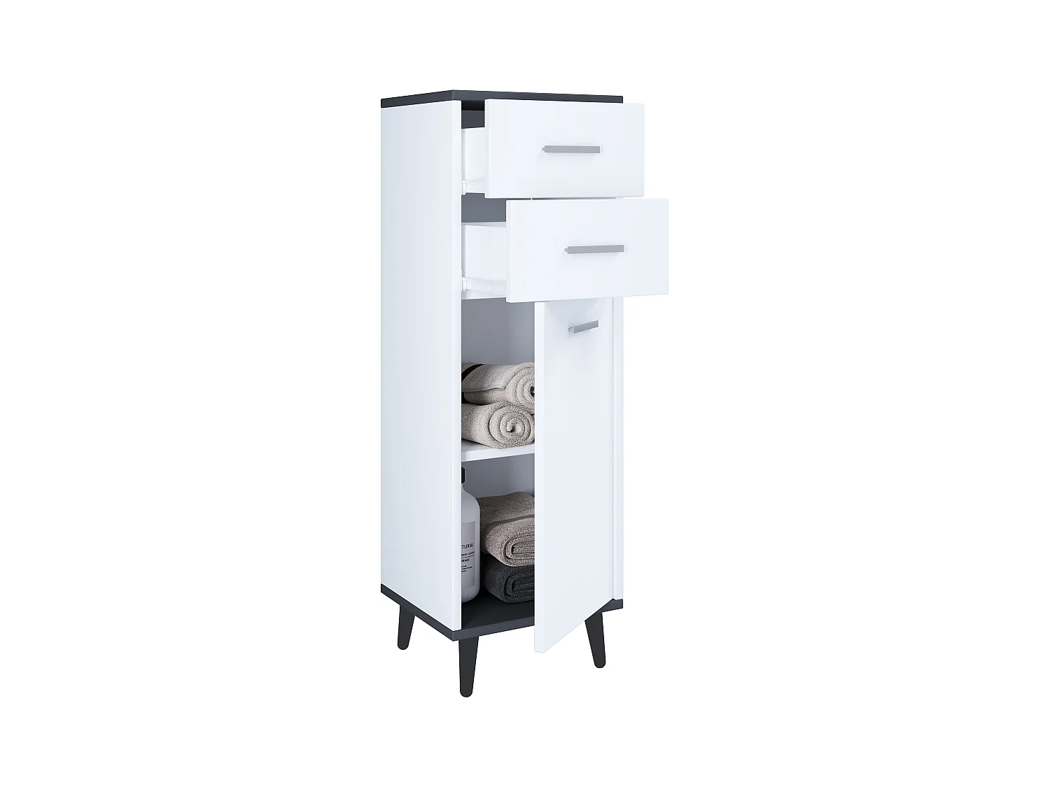 Midischrank Badmöbel Landos