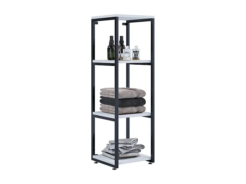Mobili da bagno Mobile alto Scaffale da bagno Bitila L
