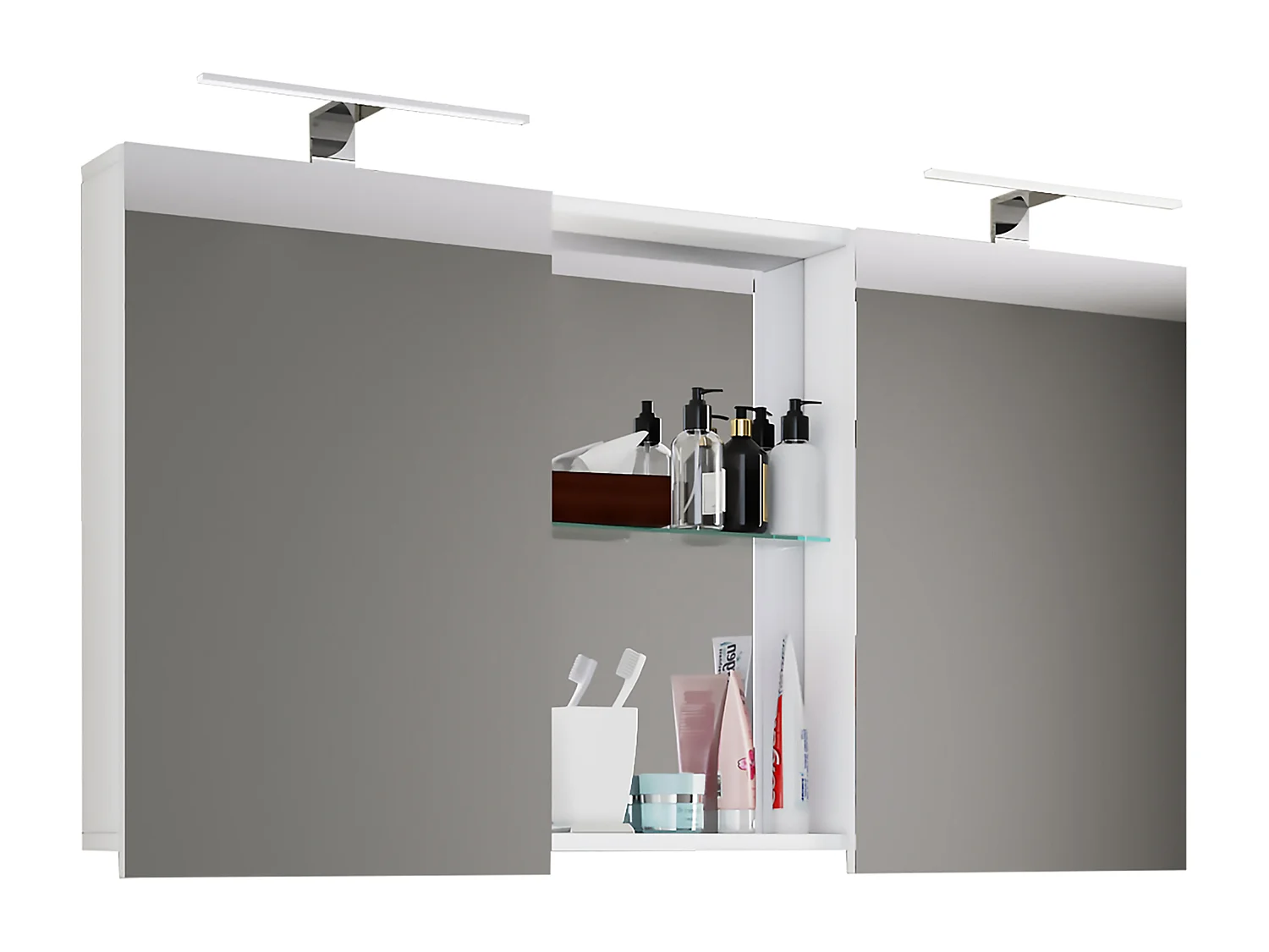 Lustro lustrzane Budasi z półką