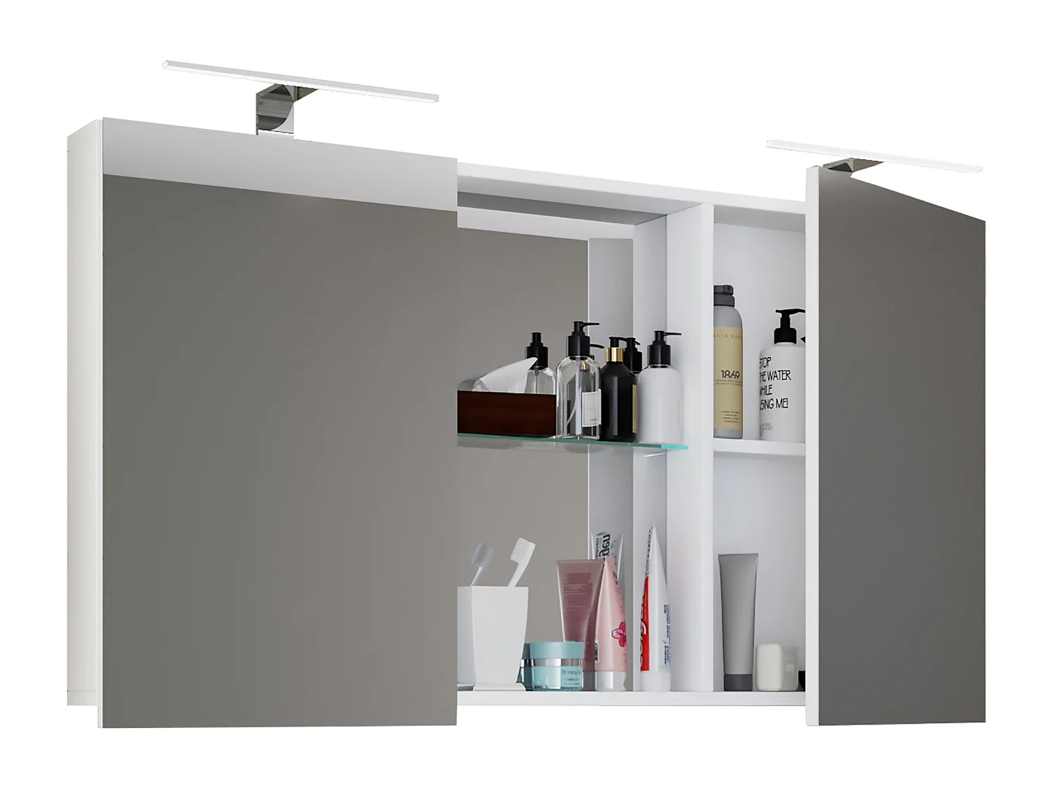 Lustro lustrzane Budasi z półką