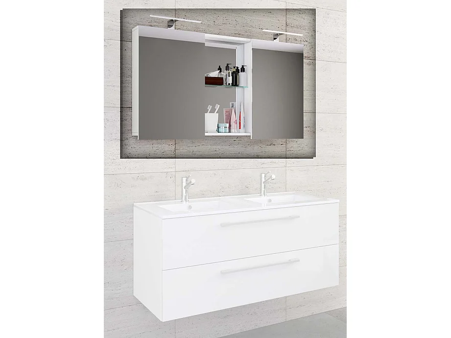 Spiegelkast spiegel Budasi met plank