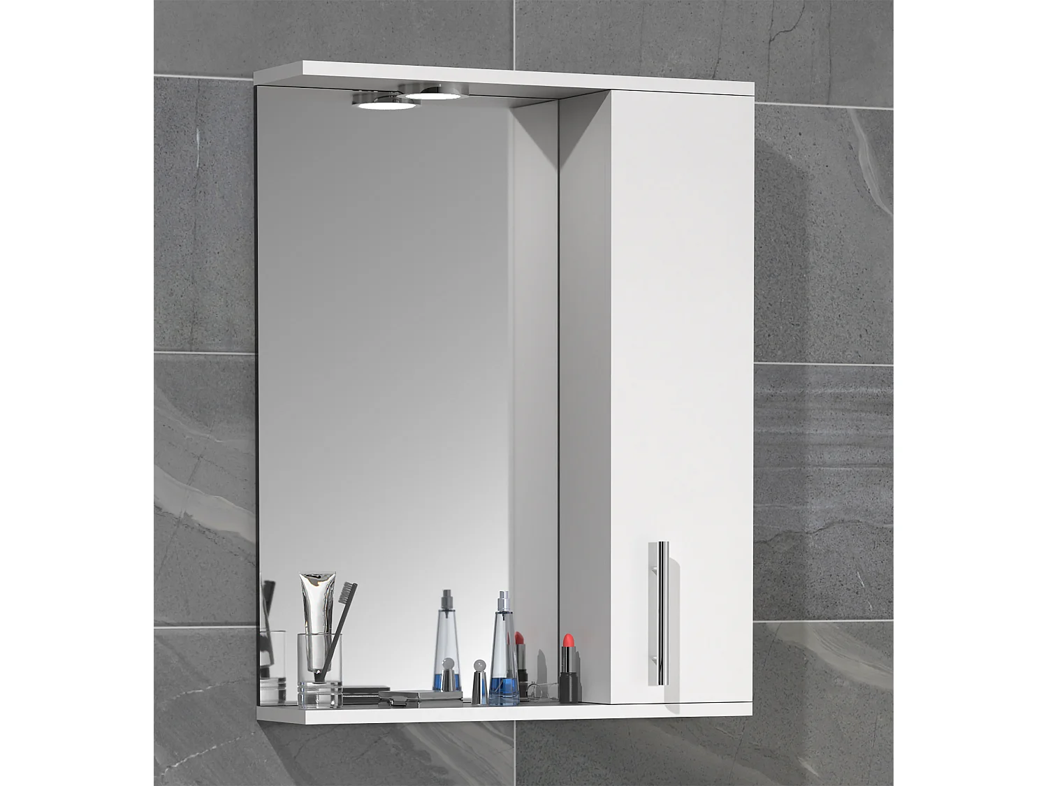 Armadio a specchio Bad Spiegel Lisalo L