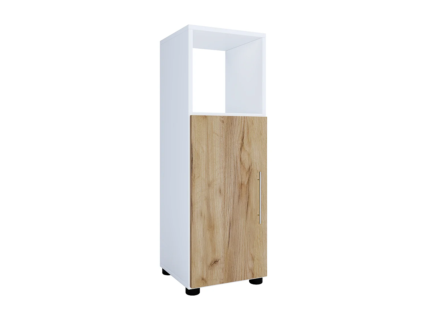 Móveis de casa de banho Midischrank Flandu Branco/carvalho de mel A. 93 x L. 31 x P. 30 cm