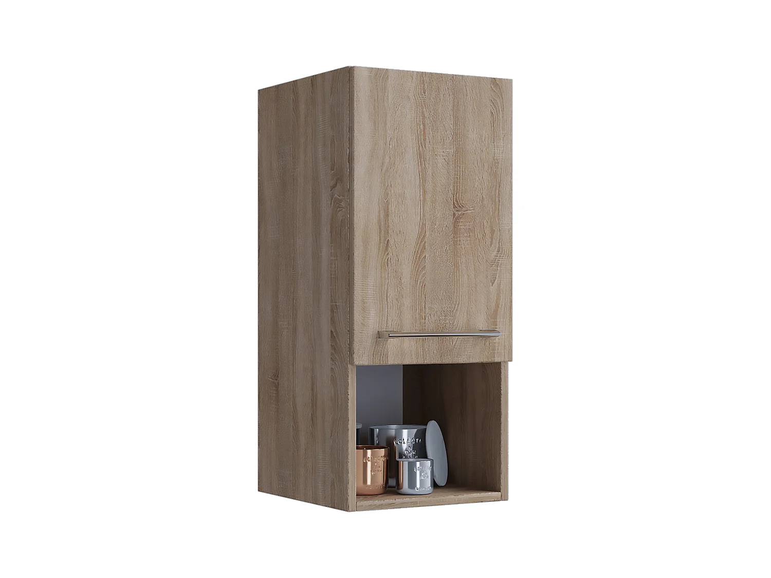 Holz Badmöbel Hängeschrank Badschrank Bad Badinos
