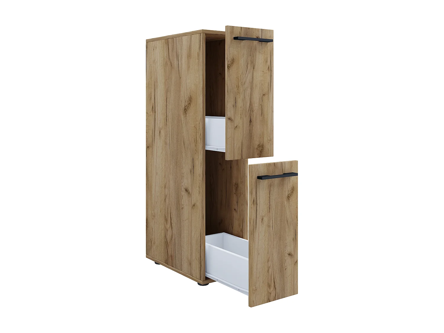 Bathroom furniture Midischrank Sadilo Honey oak H. 110 x W. 25 x D. 50 cm
