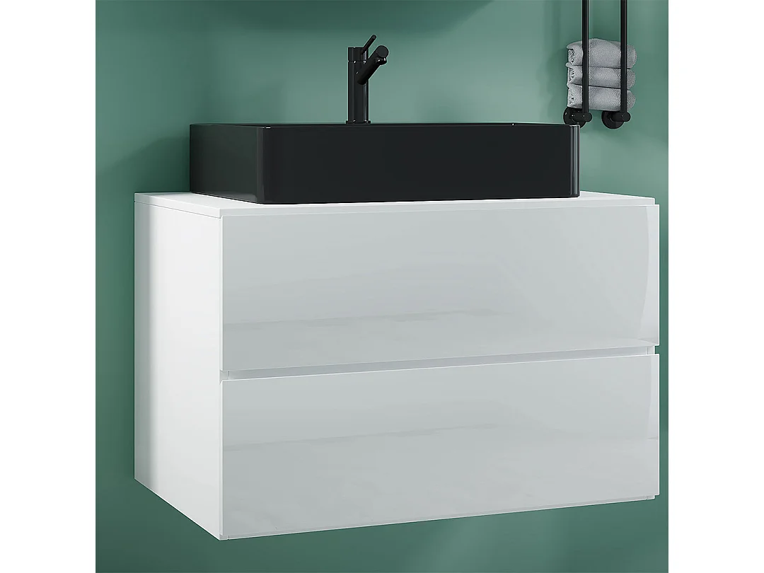 umywalka do mebli łazienkowych Lendas Biały W. 52 x S. 80 x G. 52 cm