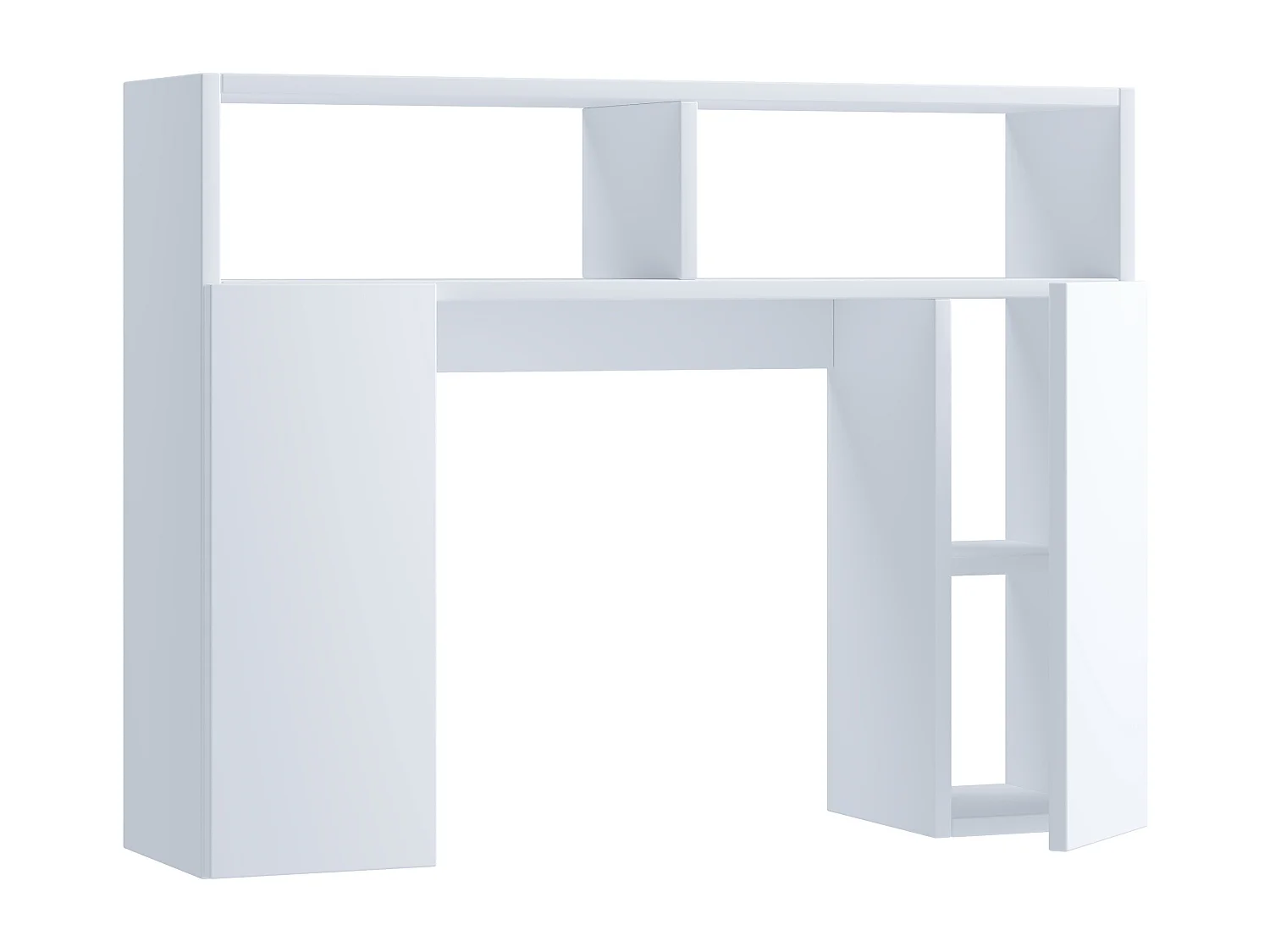 Bathroom furniture washing machine cabinet Tinoli white H. 61 x W. 76 x D. 20 cm