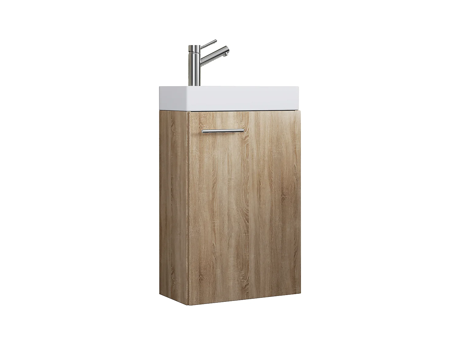 Bathroom furniture washbasin Slito Sonoma Oak H. 60 x W. 41 x D. 22 cm
