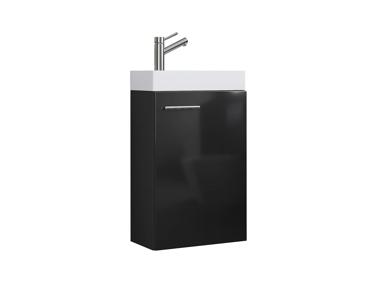 2 stuks Wastafel wastafel smal Slito