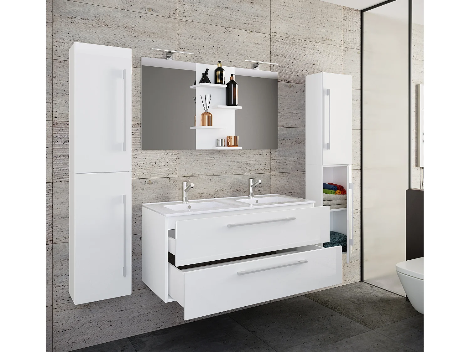 5-delige wastafel Budasi SP