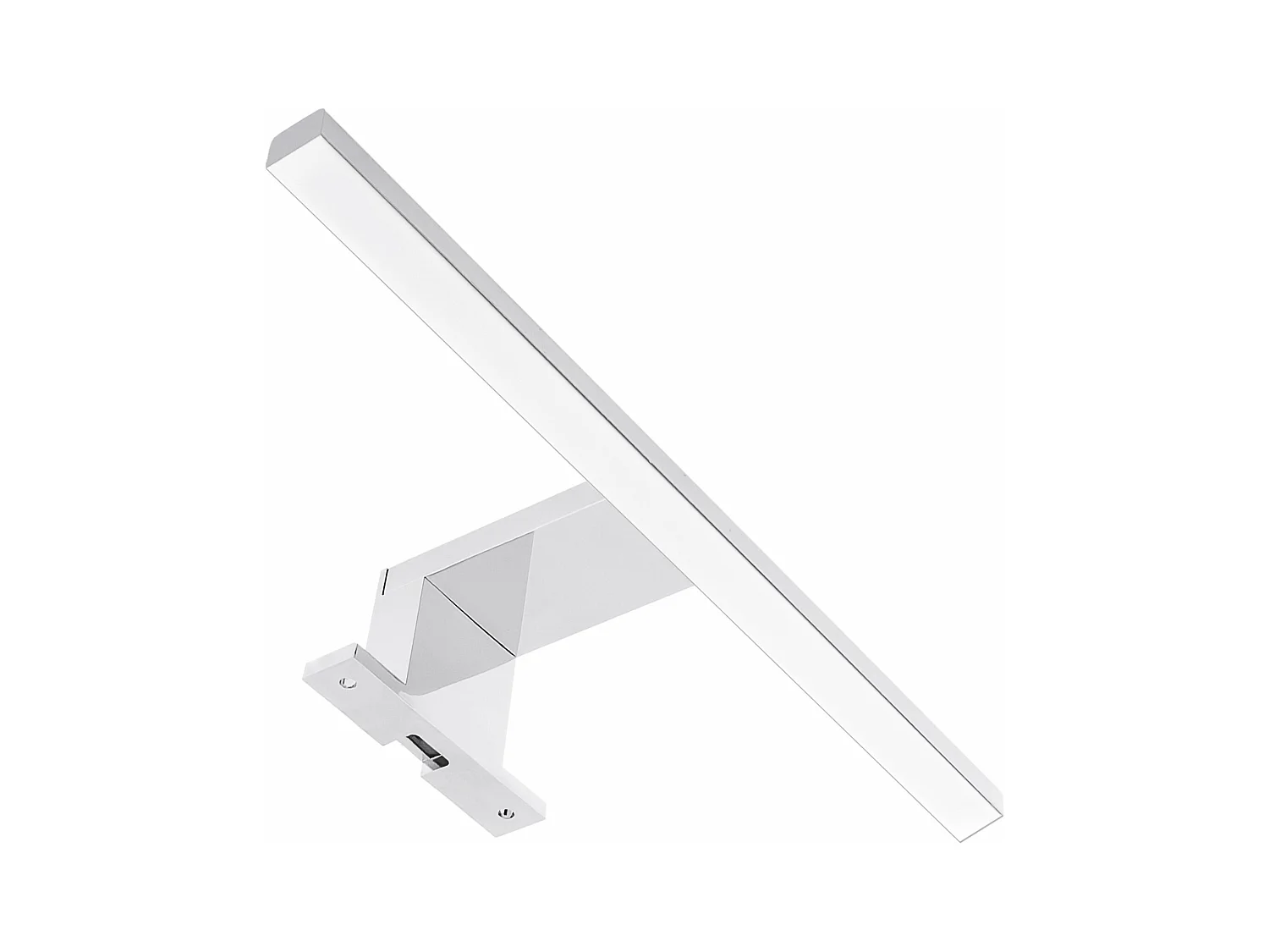 Bathroom furniture mirror Blino Silver H. 5 x W. 30 x D. 10 cm