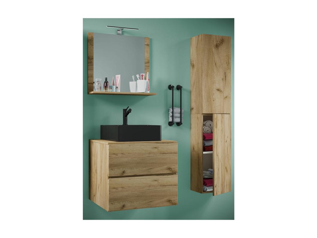 Meuble de salle de bains 4 pièces Lendas 60 cm L
