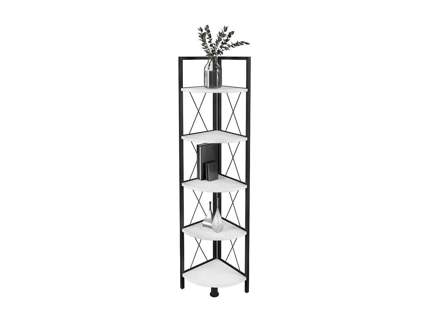Stand Rack Insasi White H. 160 x W. 34 x D. 34 cm
