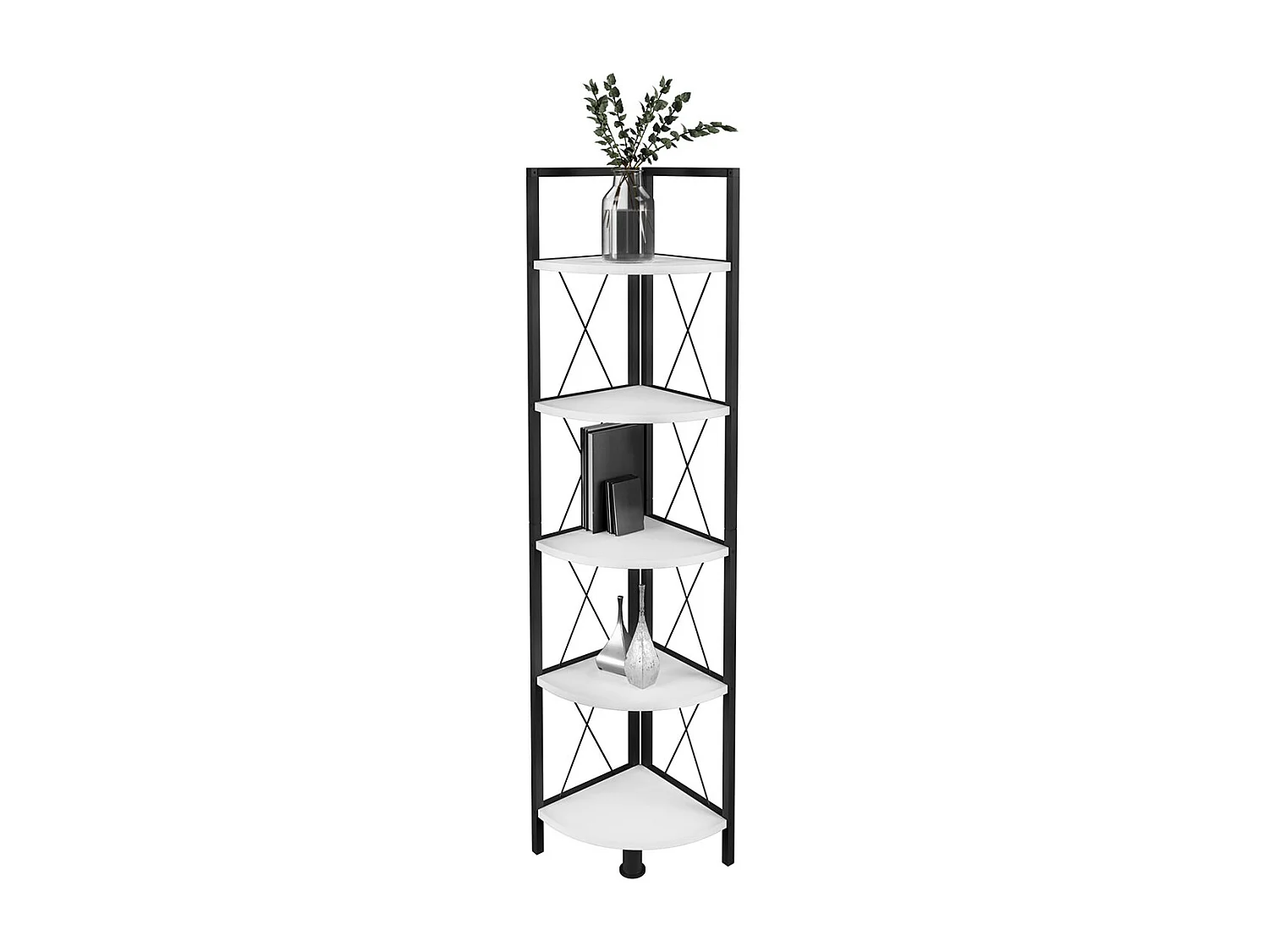 Stand Rack Insasi White H. 160 x W. 34 x D. 34 cm