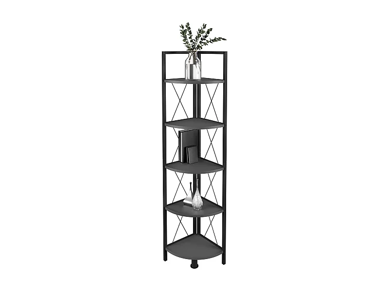 Stand Rack Insasi Anthracite H. 160 x W. 34 x D. 34 cm