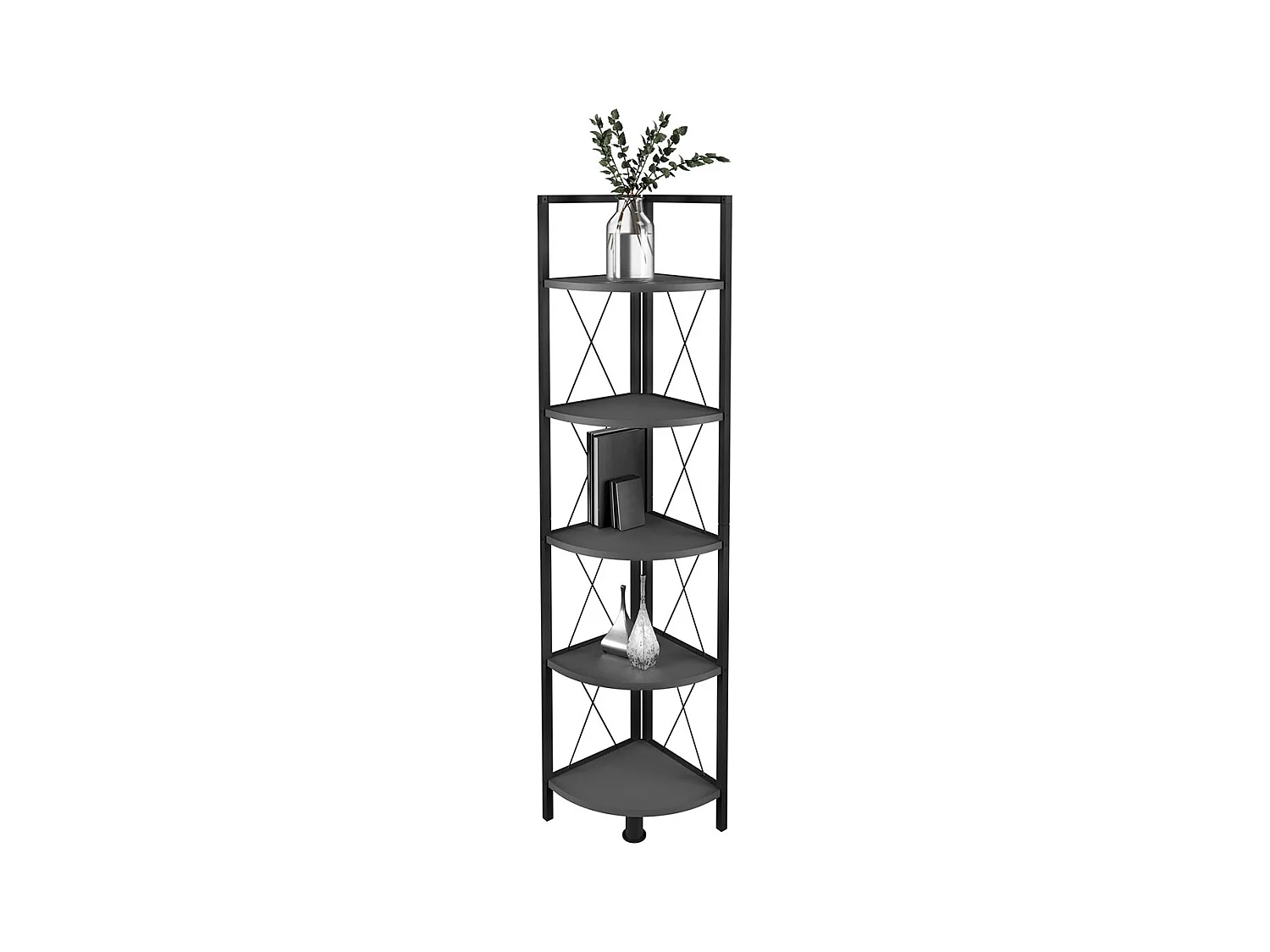 Stand Rack Insasi Anthracite H. 160 x W. 34 x D. 34 cm