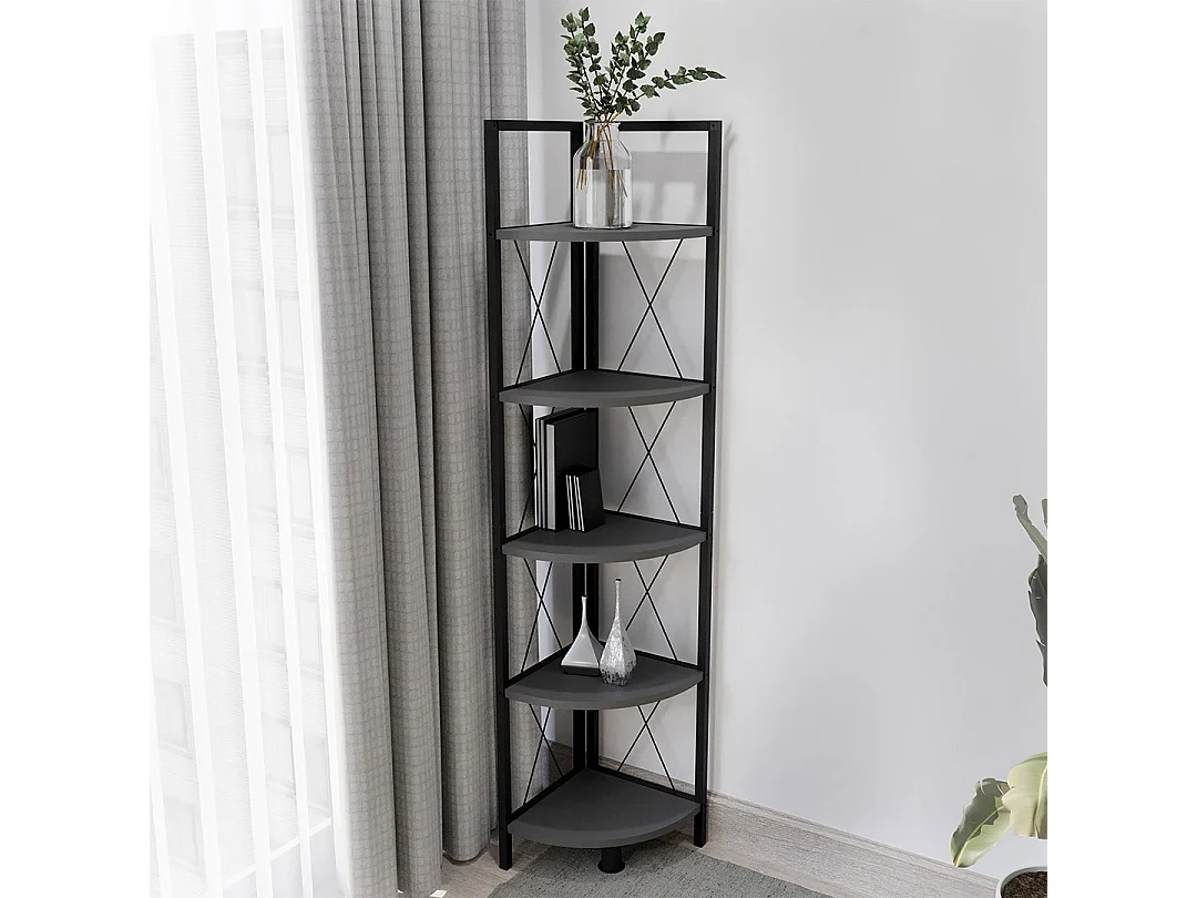 Stand Rack Insasi Anthracite H. 160 x W. 34 x D. 34 cm