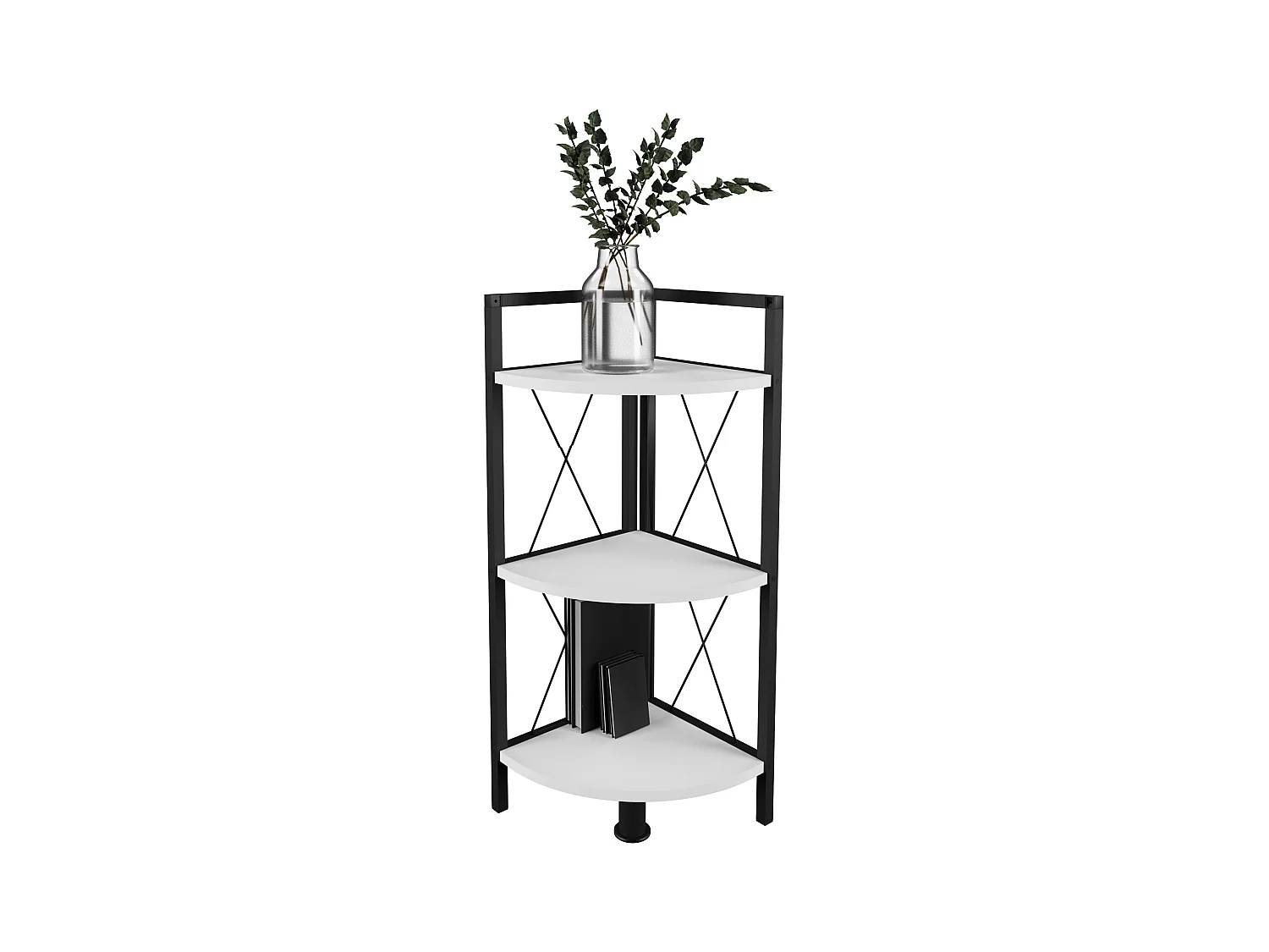 Stand Rack Insasi White H. 87 x W. 34 x D. 34 cm