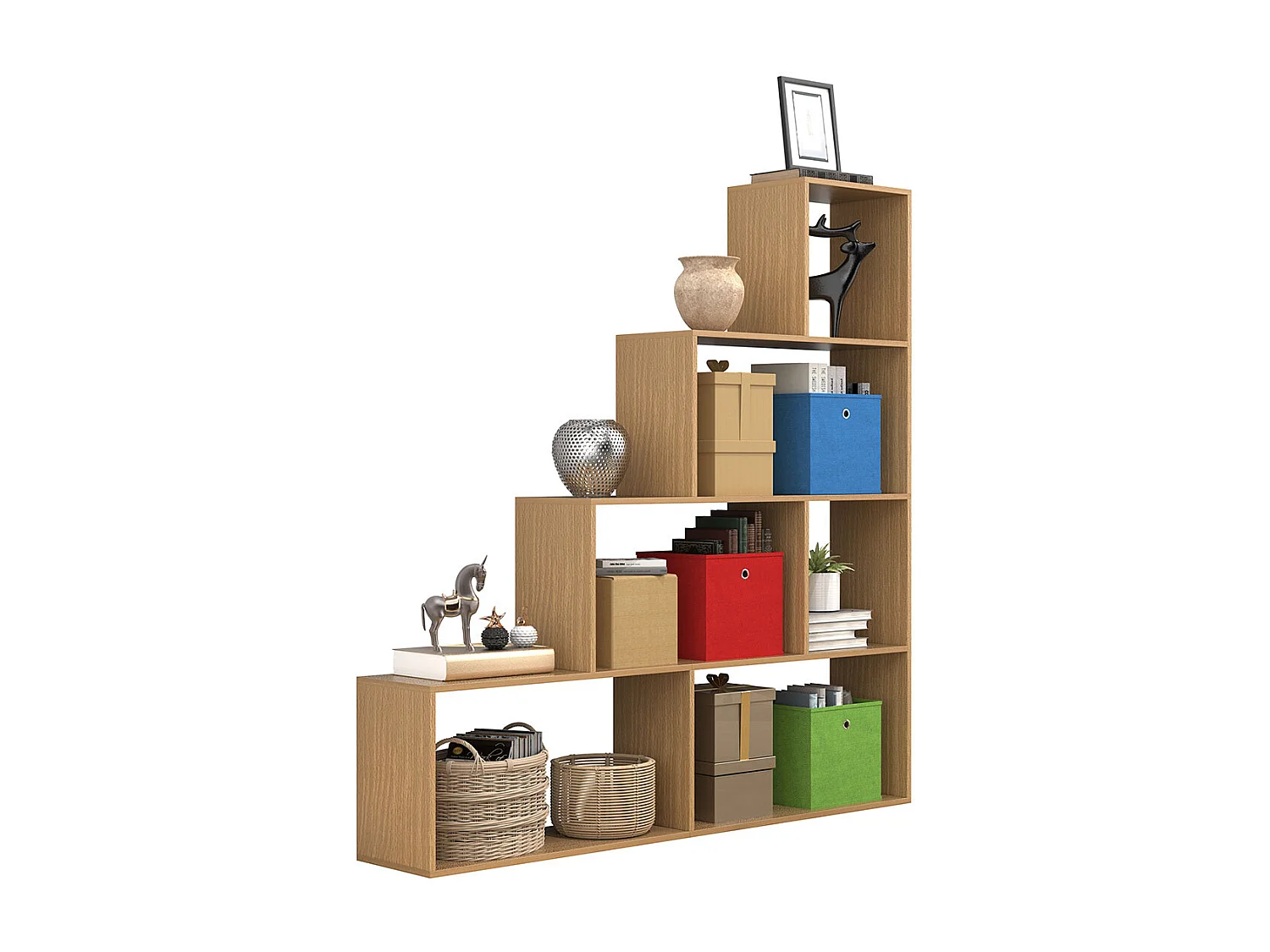 Stand Rack Dubila Book H. 163 x W. 155 x D. 29 cm