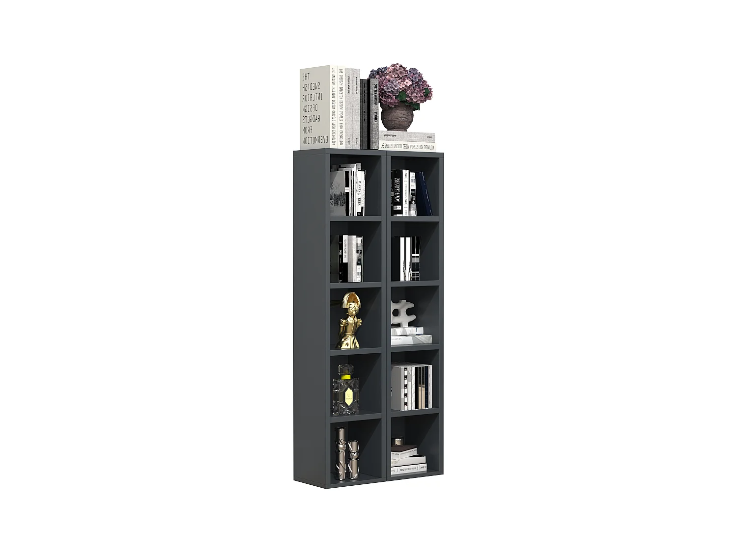 Holz CD DVD Stand Aufbewahrung Deko Regal Megosa S