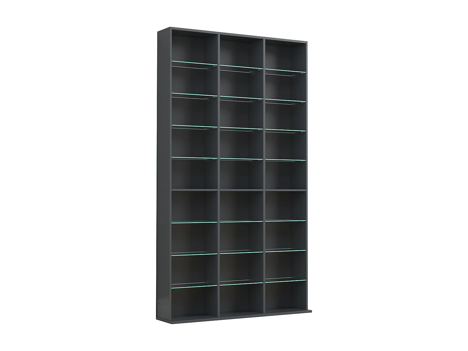 Stand Rack Zilas Anthracite H. 181 x W. 102 x D. 23 cm