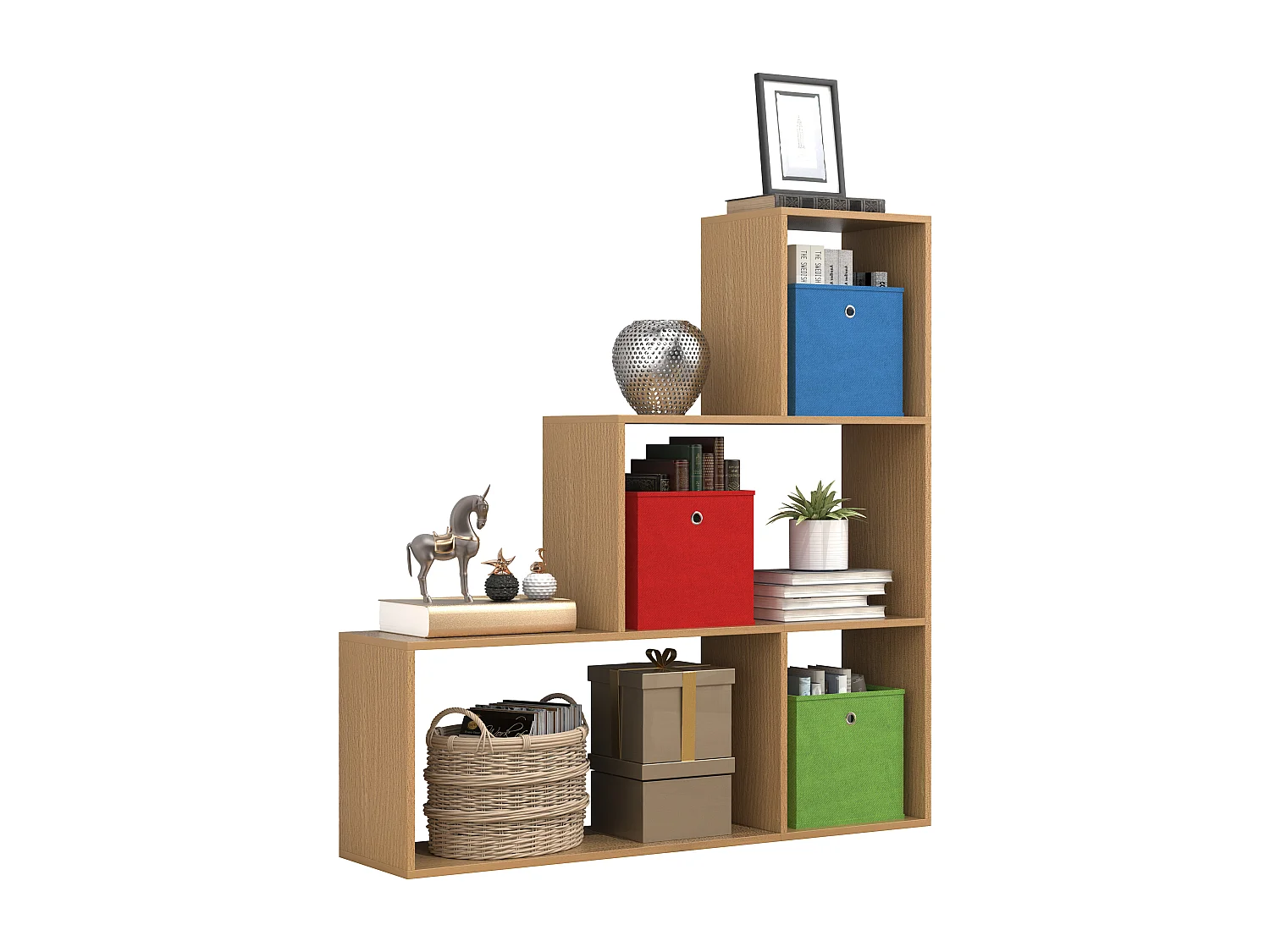 Stand Rack Dubila Book H. 123 x W. 117 x D. 29 cm