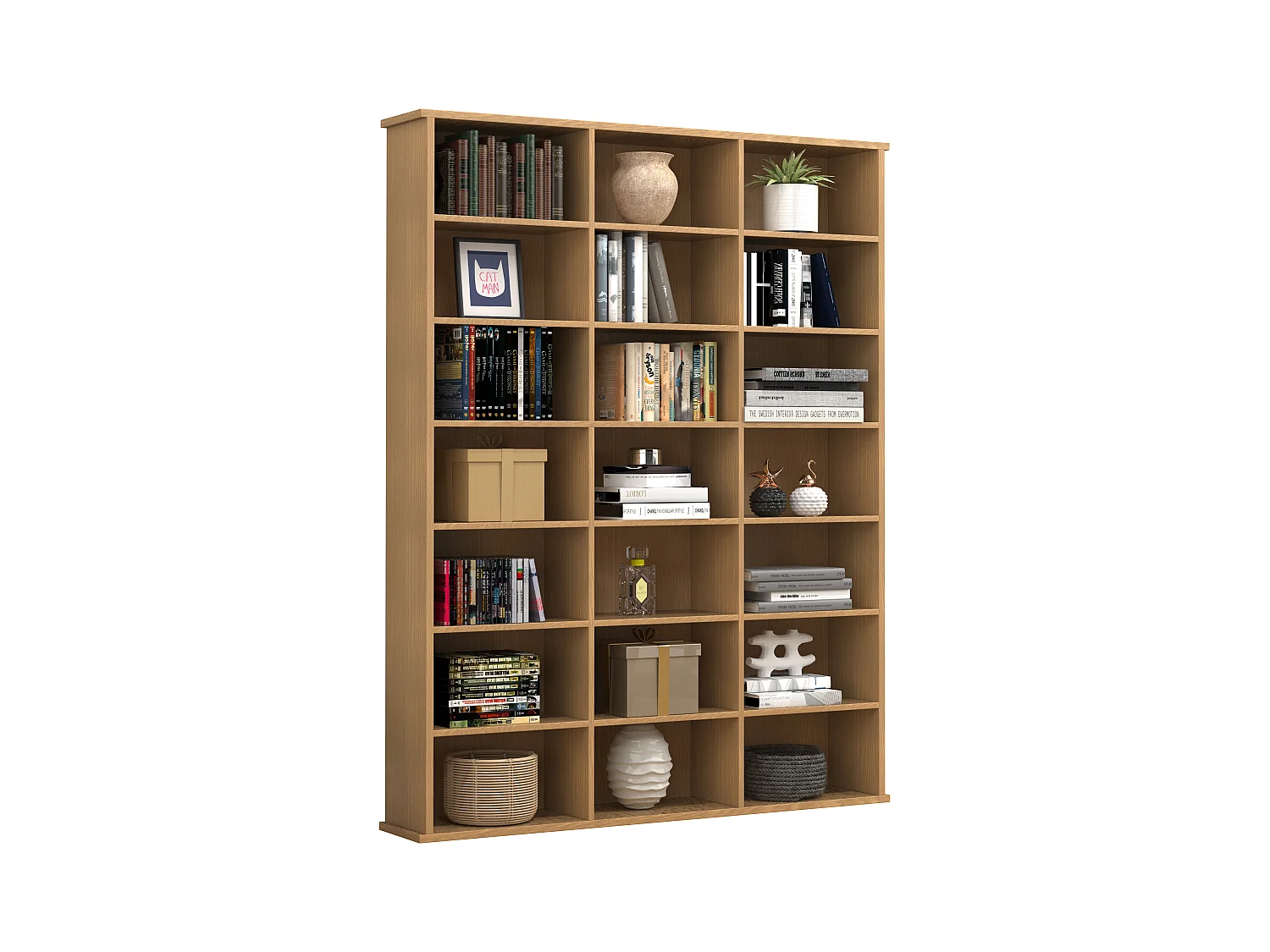 Stand Rack Megosa Book H. 136 x W. 105 x D. 19 cm