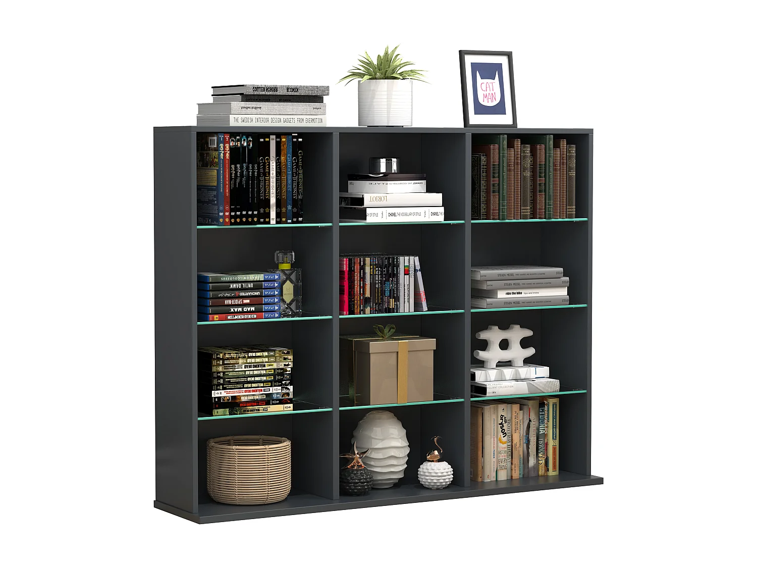 Scaffale in legno dello scaffale ZilasL