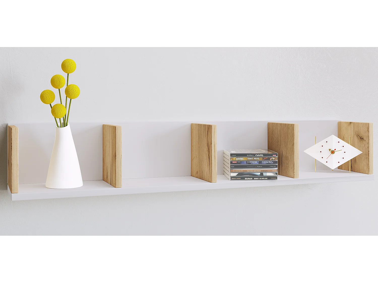 Holz Wandregal Hängeregal Wandboard Regal Honsa