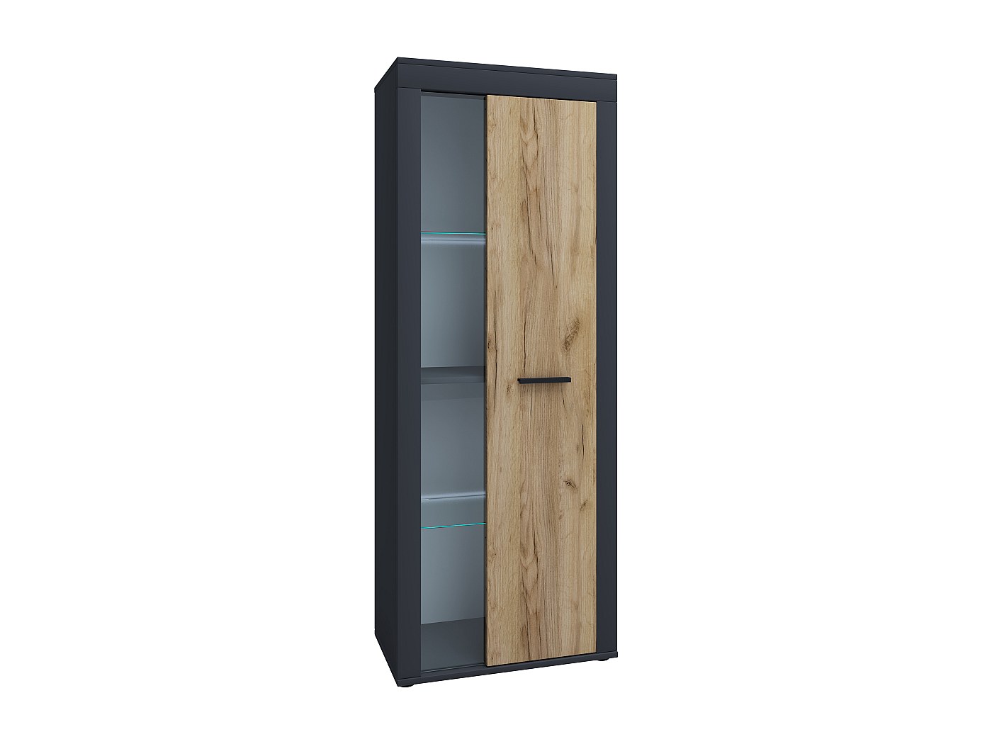 Vitrines en bois armoire vitrine salon meuble verre buffet luxe neuf