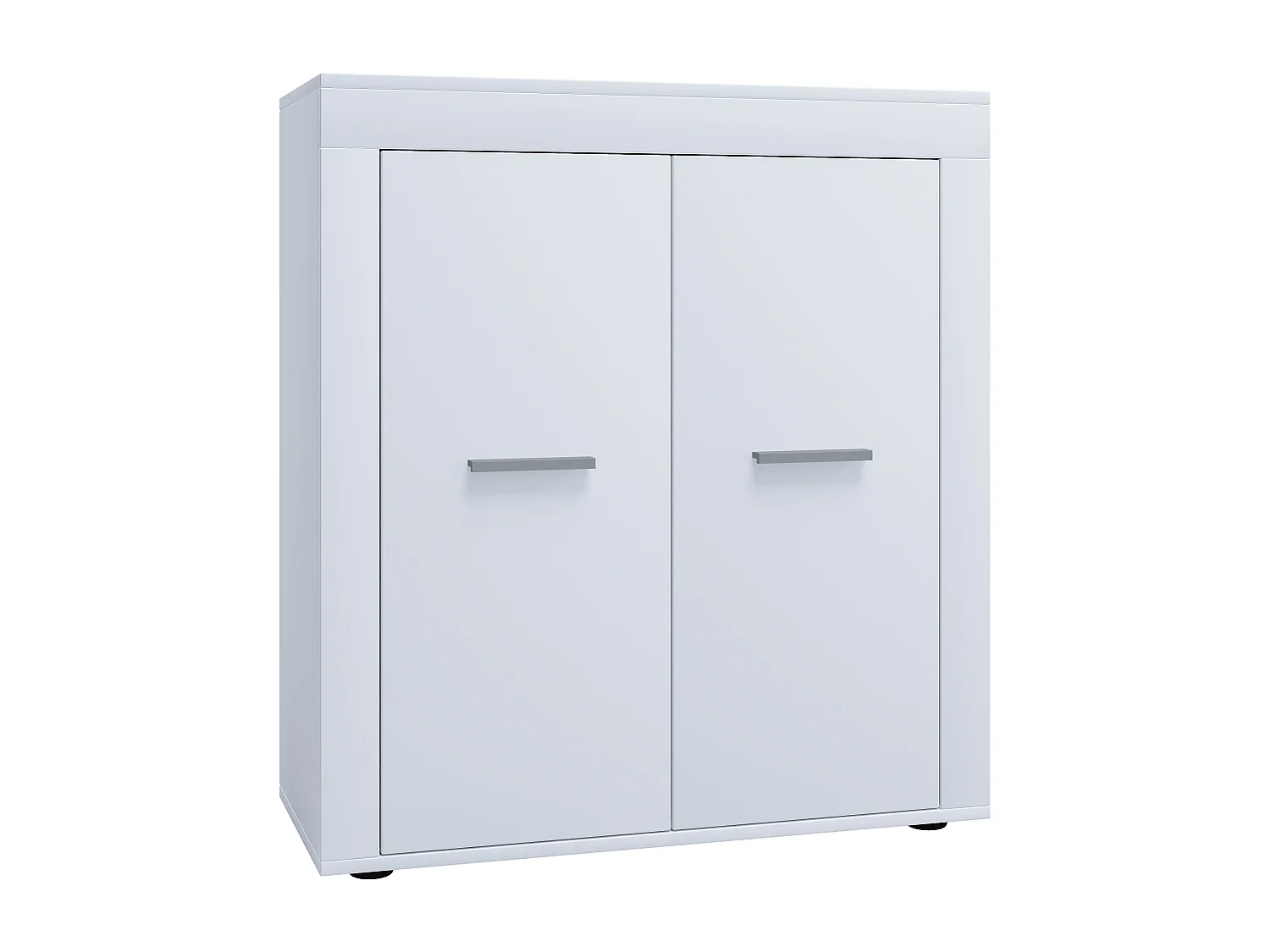 Chest of drawers & sideboards Usilo White H. 89 x W. 80 x D. 35 cm