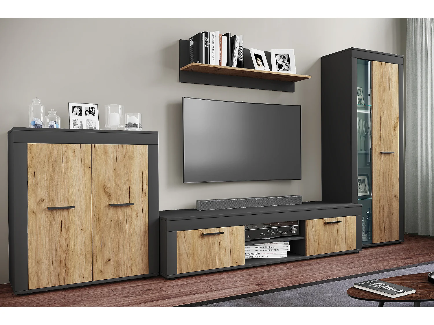 Commode Buffet Usilo 2 portes battantes