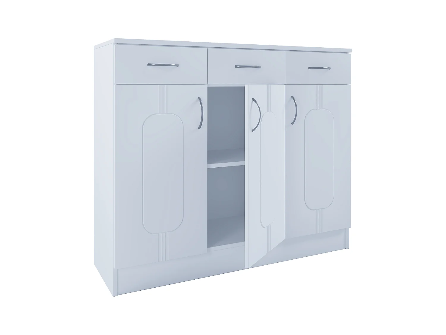 Commode Sideboard Balia 3 portes battantes