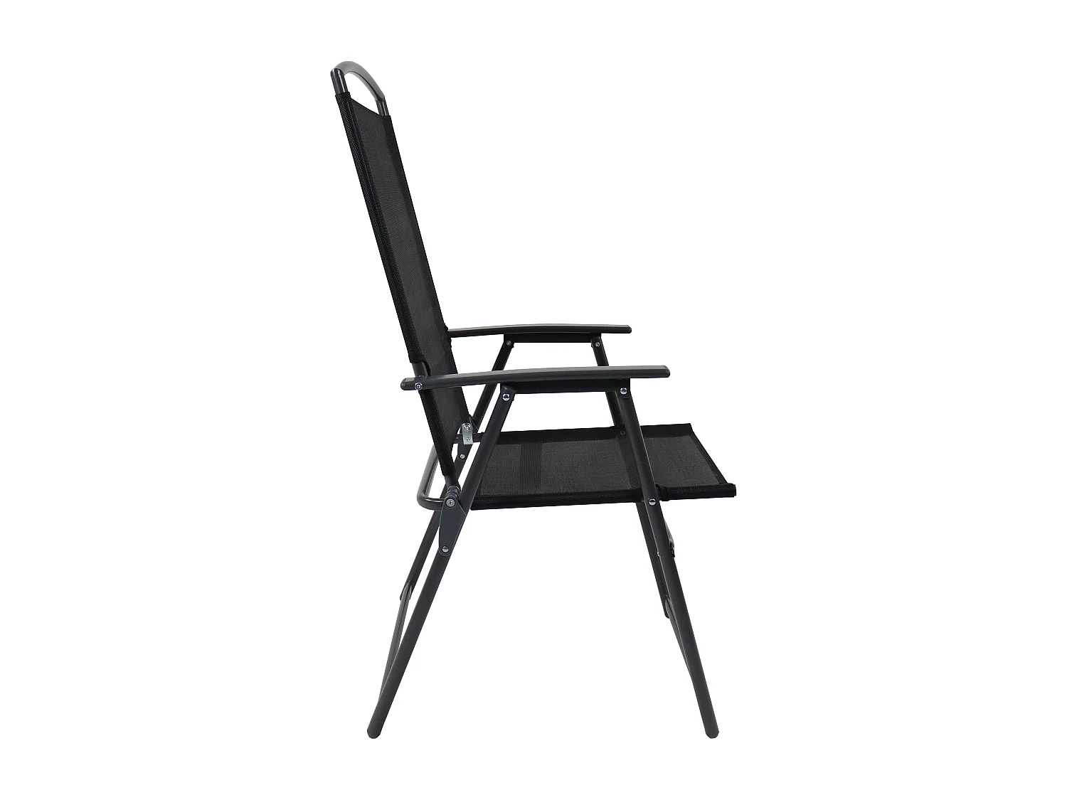 Garden chair Camping Anthracite H. 105 x W. 61 x D. 56 cm