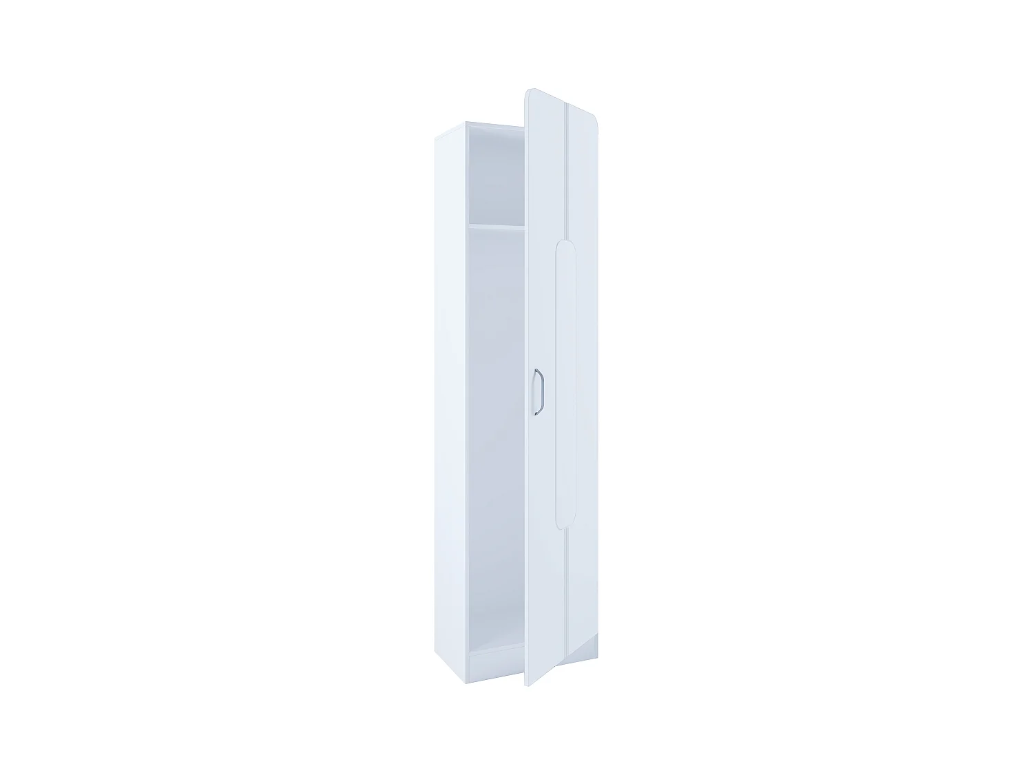 Floor furniture Balia White H. 196 x W. 55 x D. 36 cm