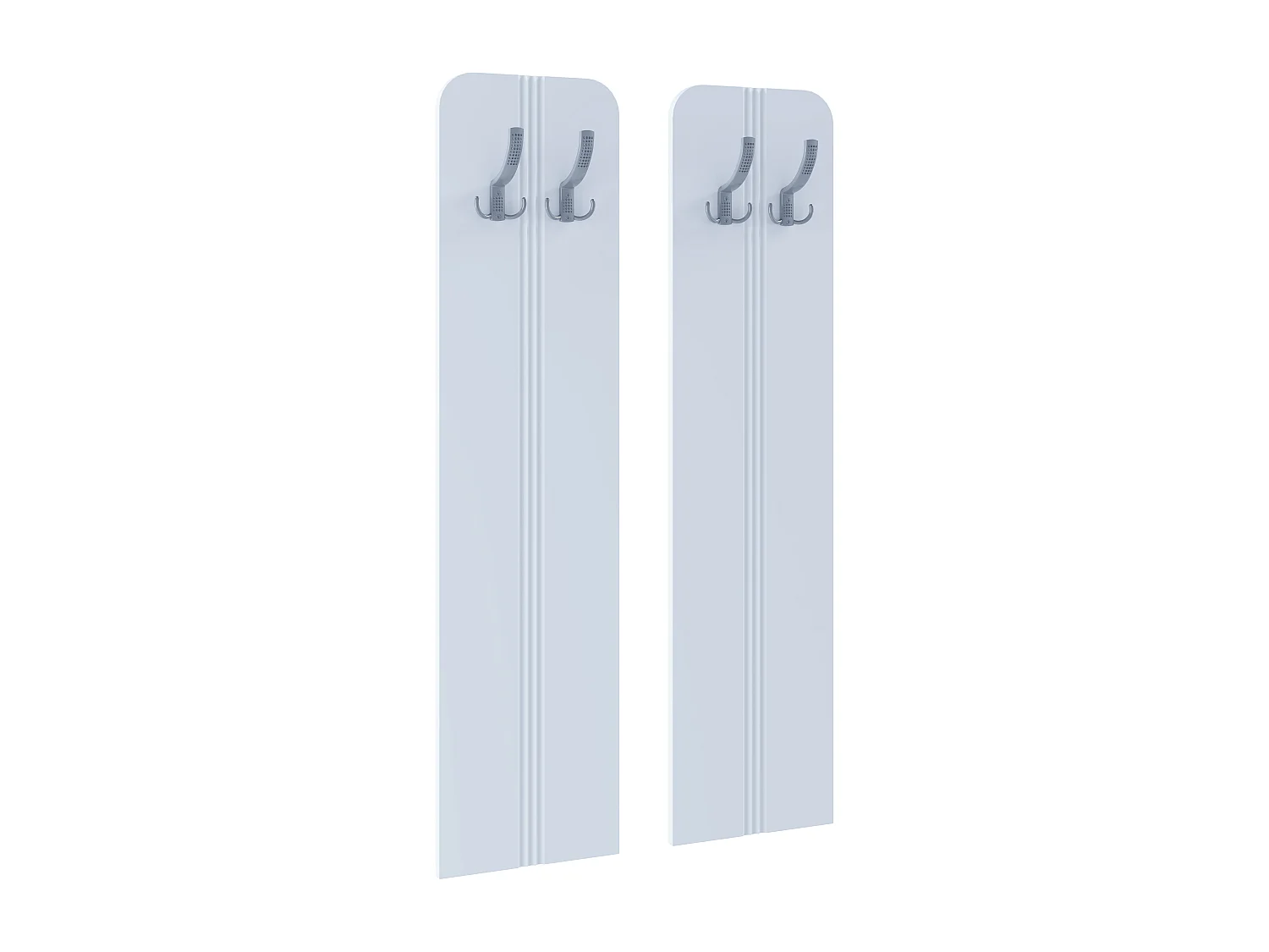 Floor furniture Balia White H. 110 x W. 54 x D. 2 cm