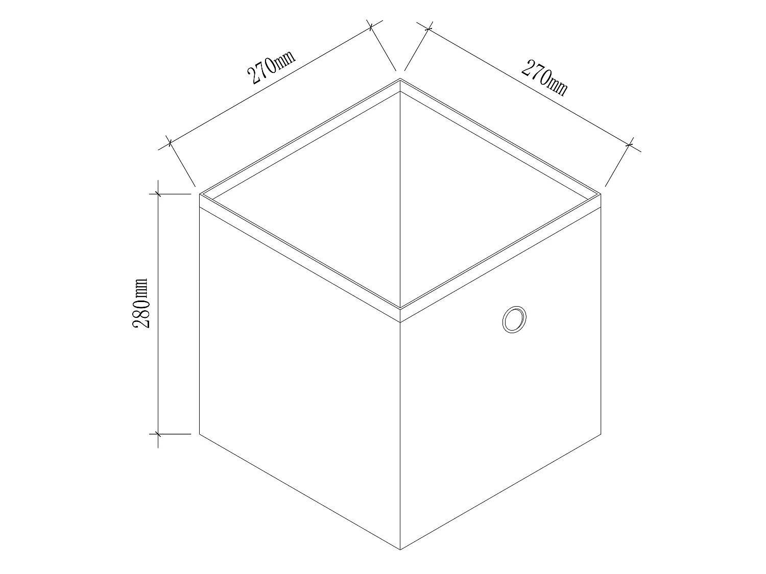 2er Set Faltbox Klappbox Aufbewahrungsbox Boxas