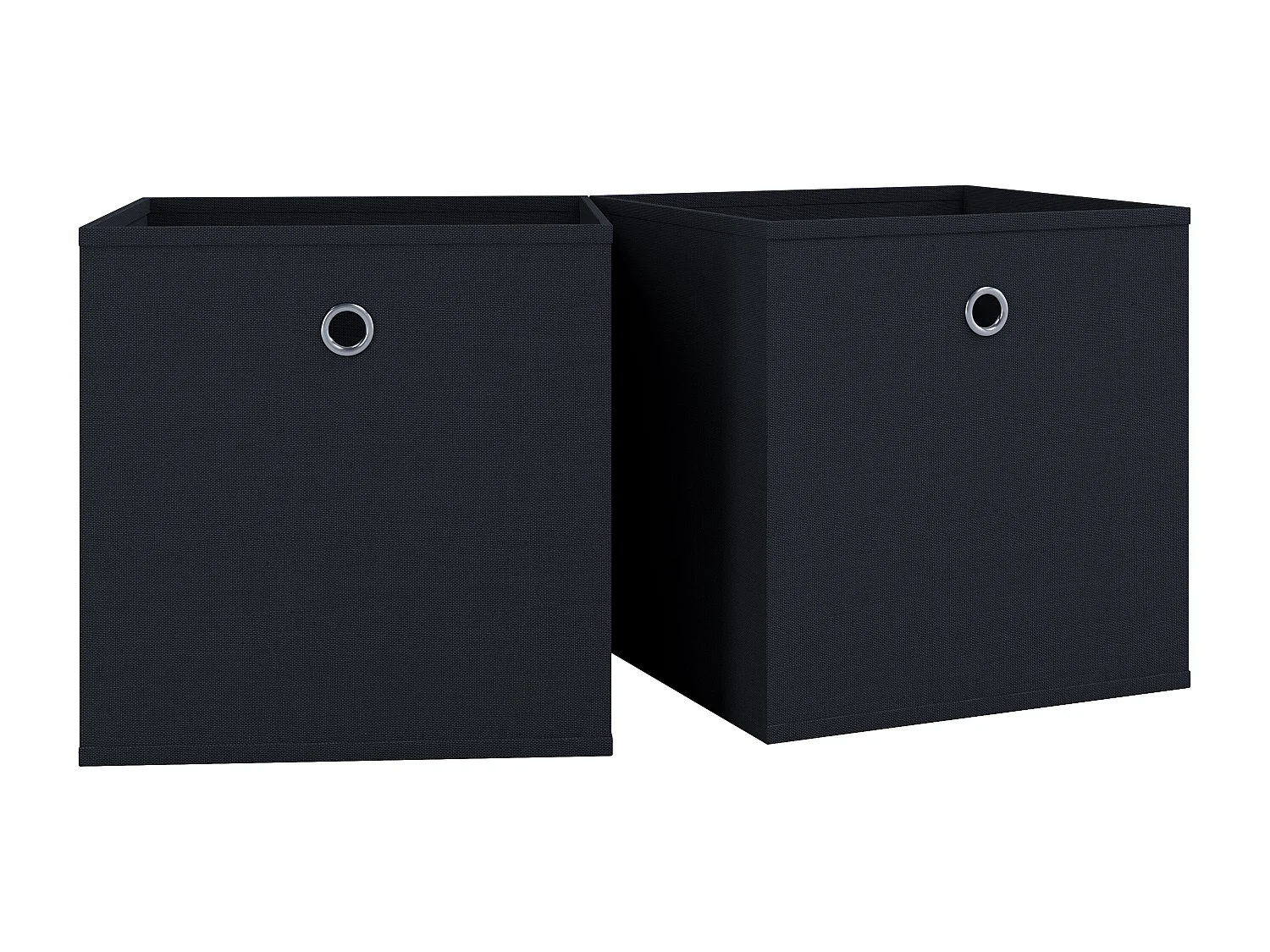 2er Set Faltbox Klappbox Aufbewahrungsbox Boxas