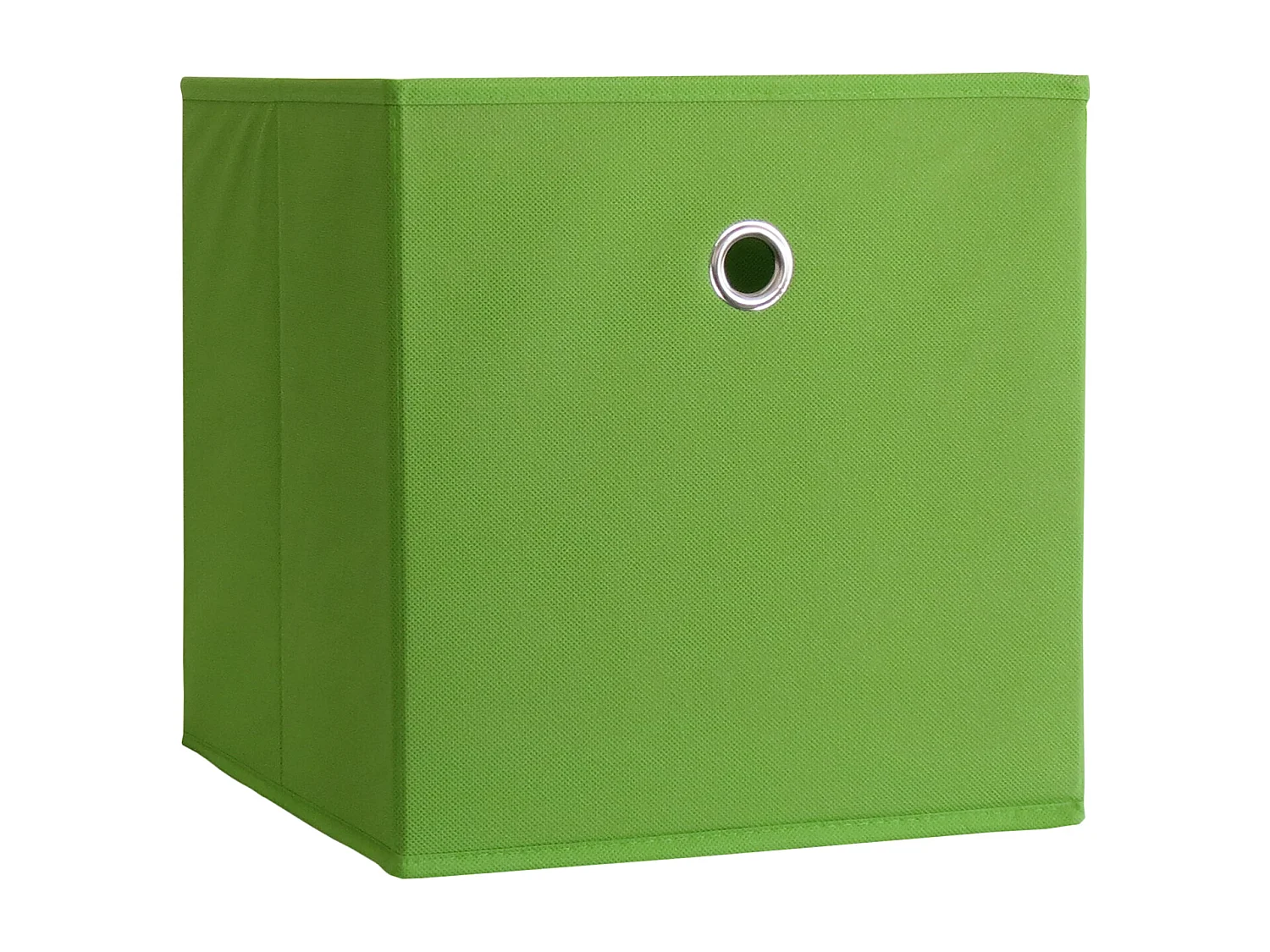 VCM Conjunto de 2 caixas dobráveis | Caixa dobrável Caixa de tecido | Caixa dobrável | Dimensões aprox. A. 28 x L. 27 x P. 27 cm | Regalbox - Boxas (Verde)