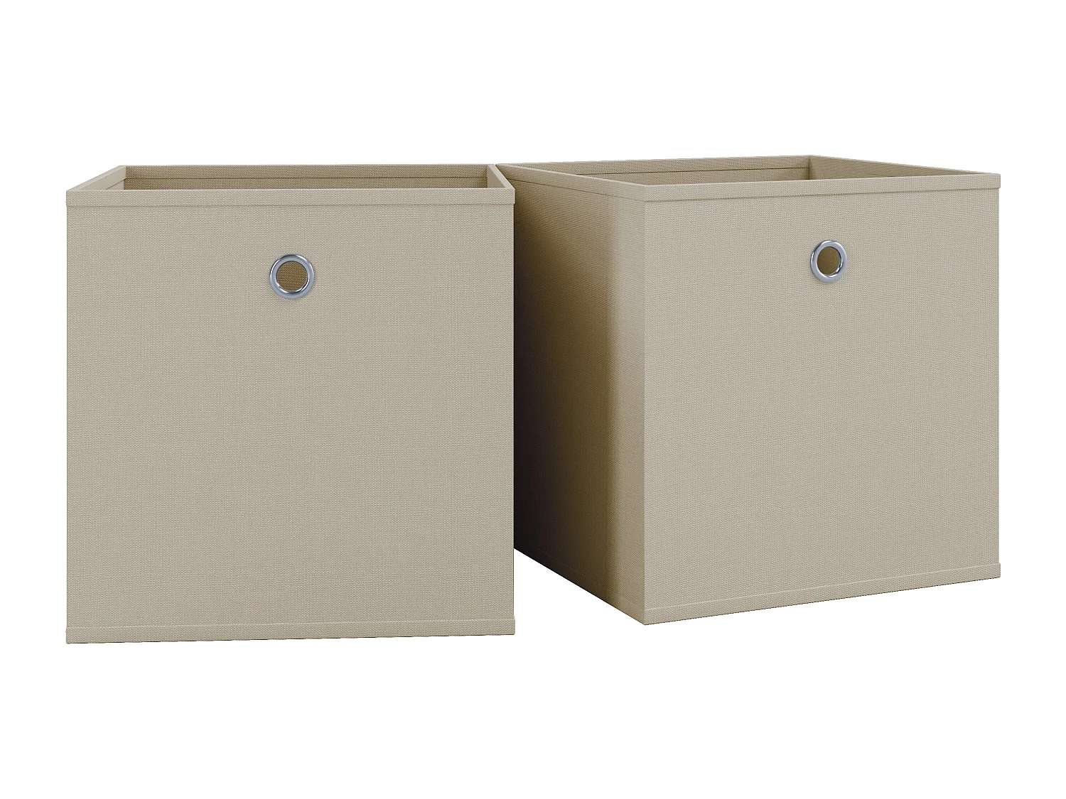 2er Set Faltbox Klappbox Aufbewahrungsbox Boxas