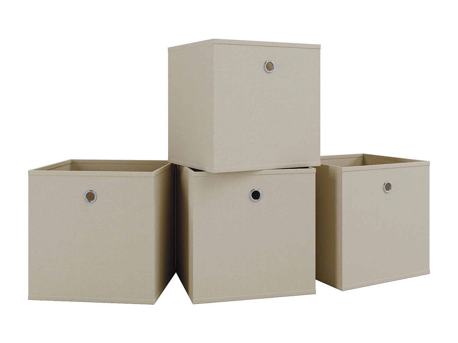 4er Set Faltbox Klappbox Aufbewahrungsbox Boxas