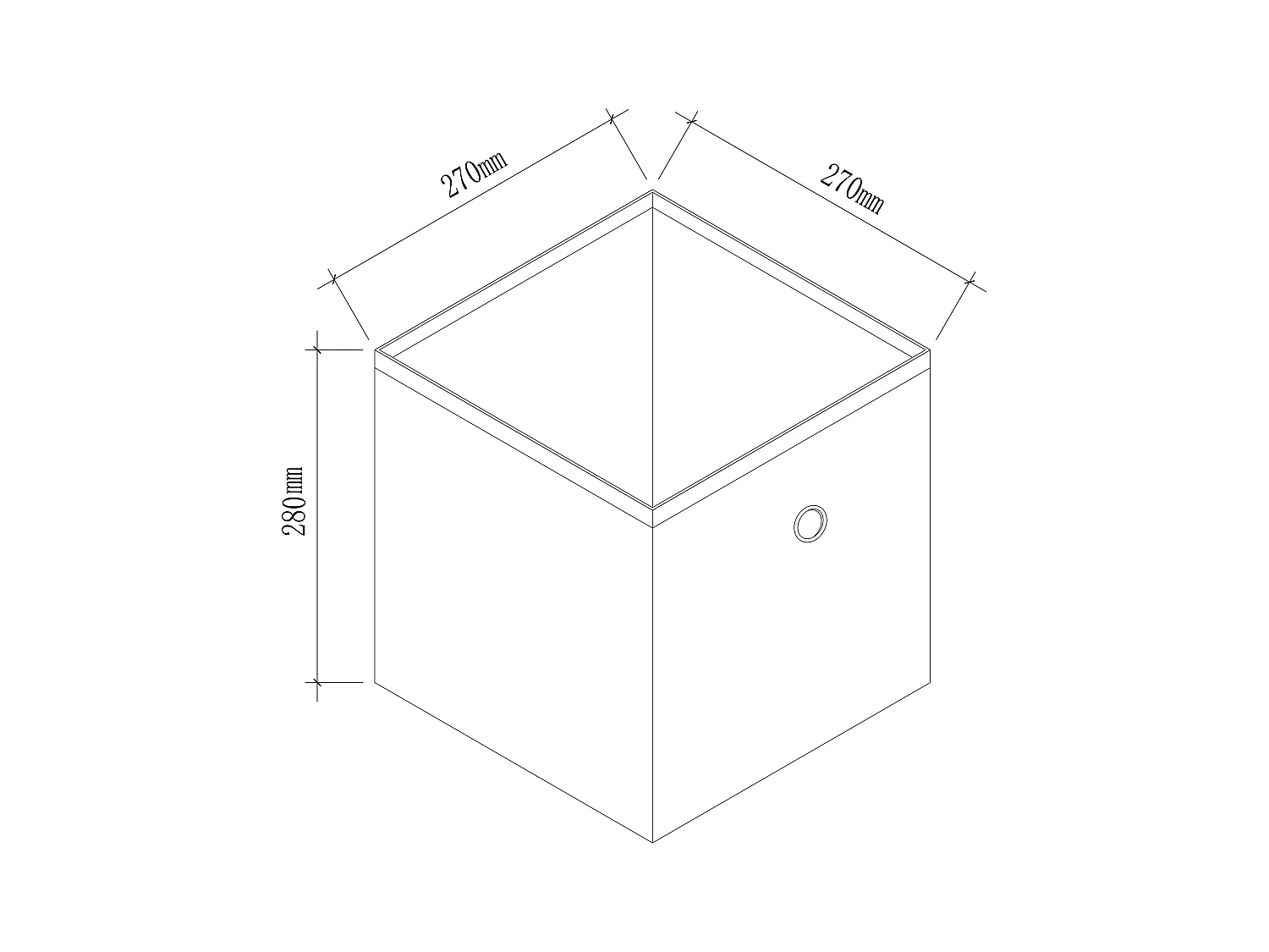 Set van 6 Vouwbox Vouwdoos Boxas