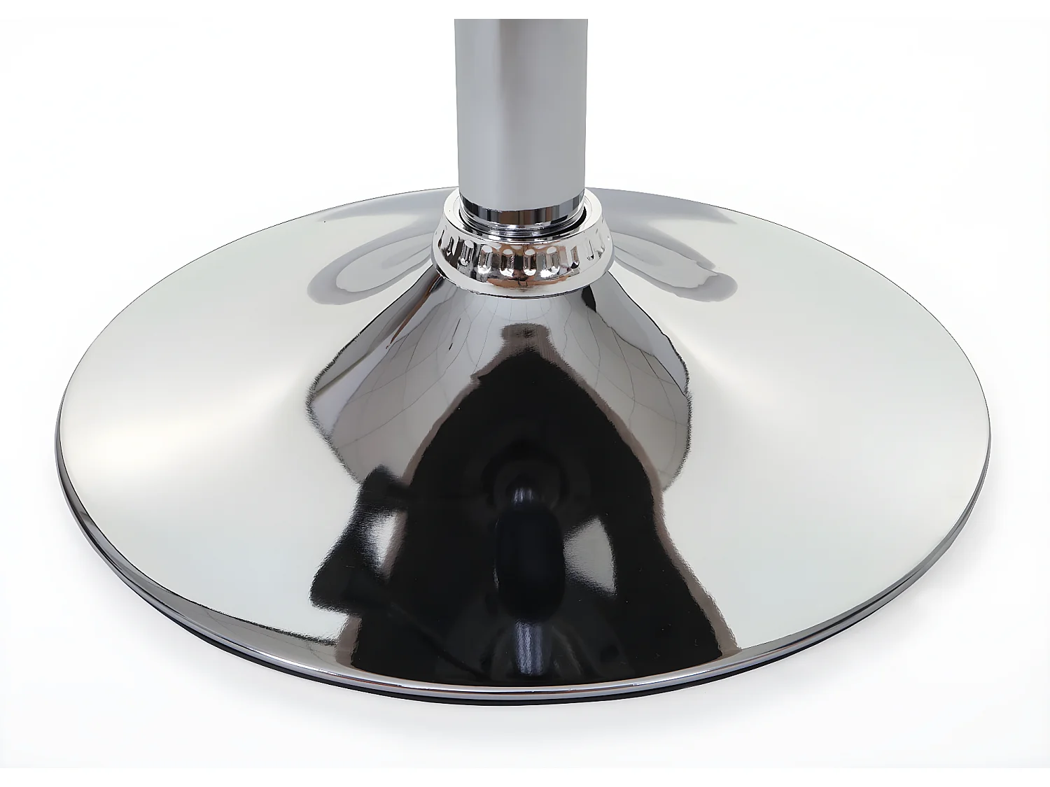 Lot de 2 tabourets MCW-C22,  similicuir noir