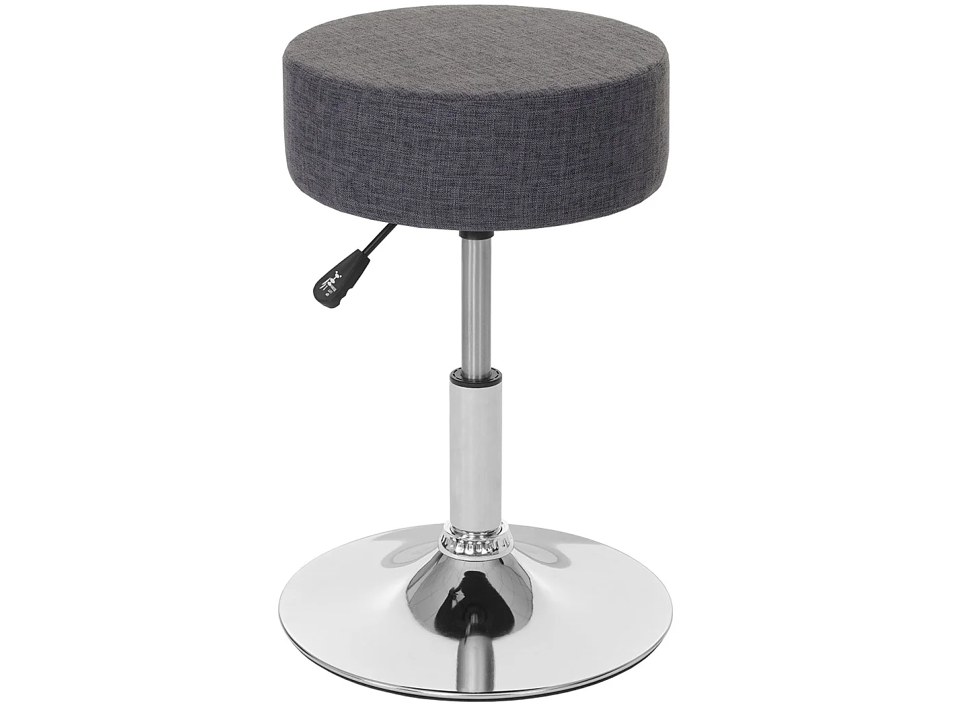 Lot de 2 tabourets MCW-C22,  gris