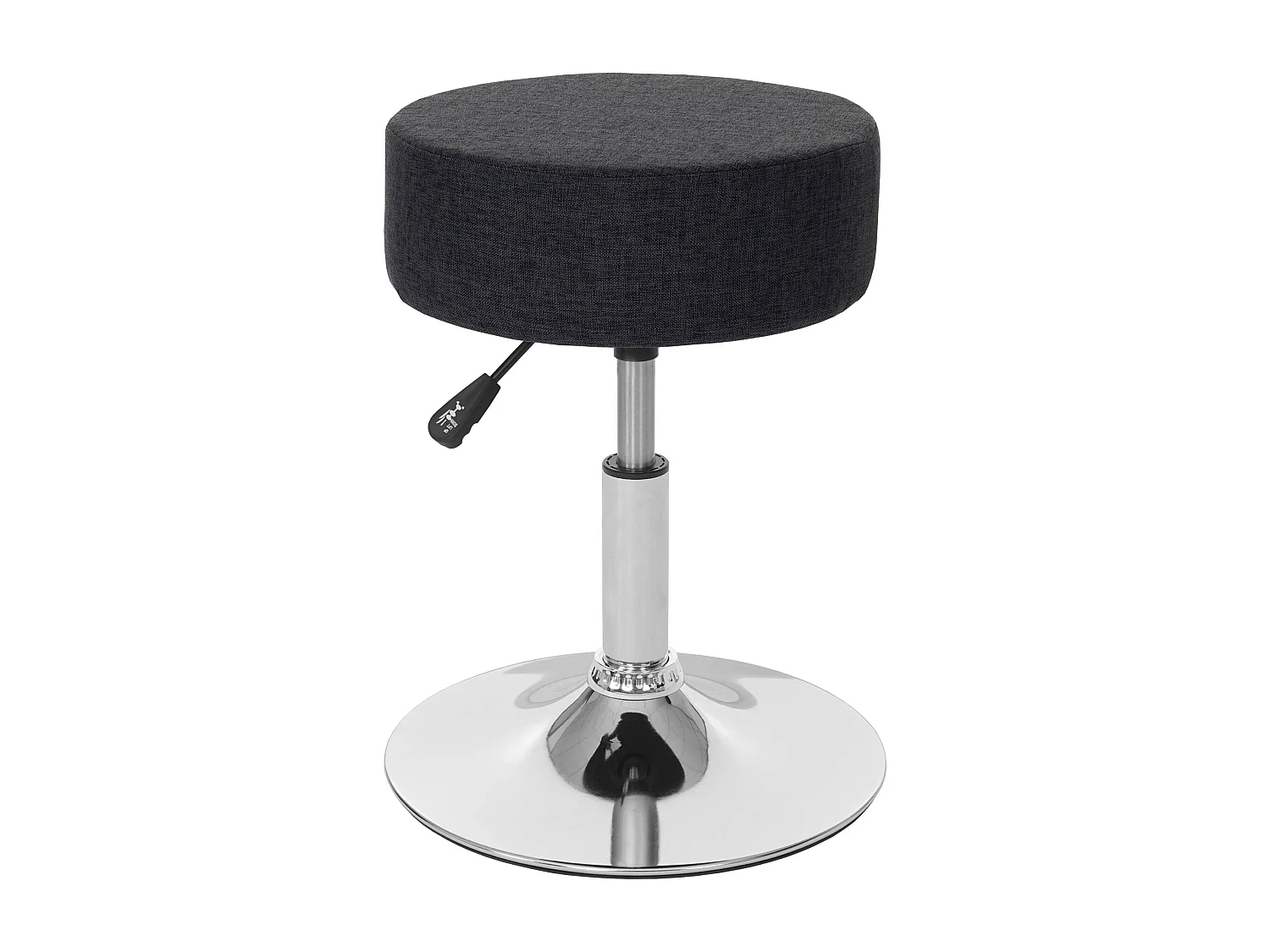 Hocker MCW-C22, Textil, dunkelgrau