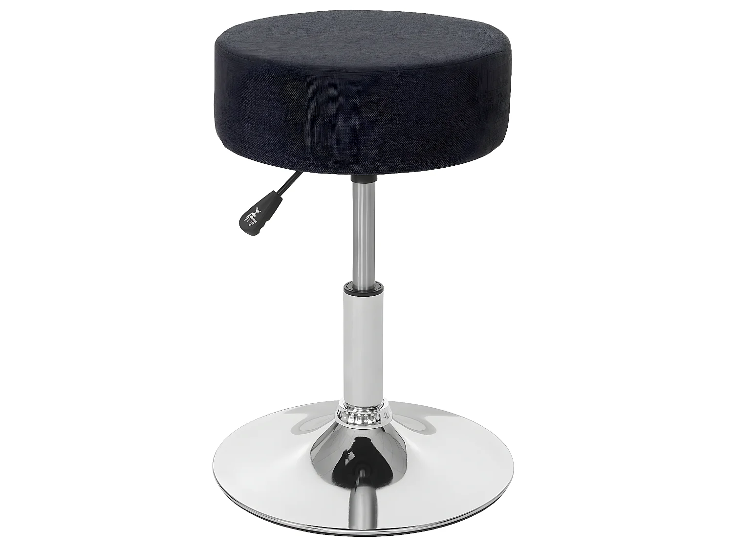 Hocker MCW-C22, Textil, dunkelgrau