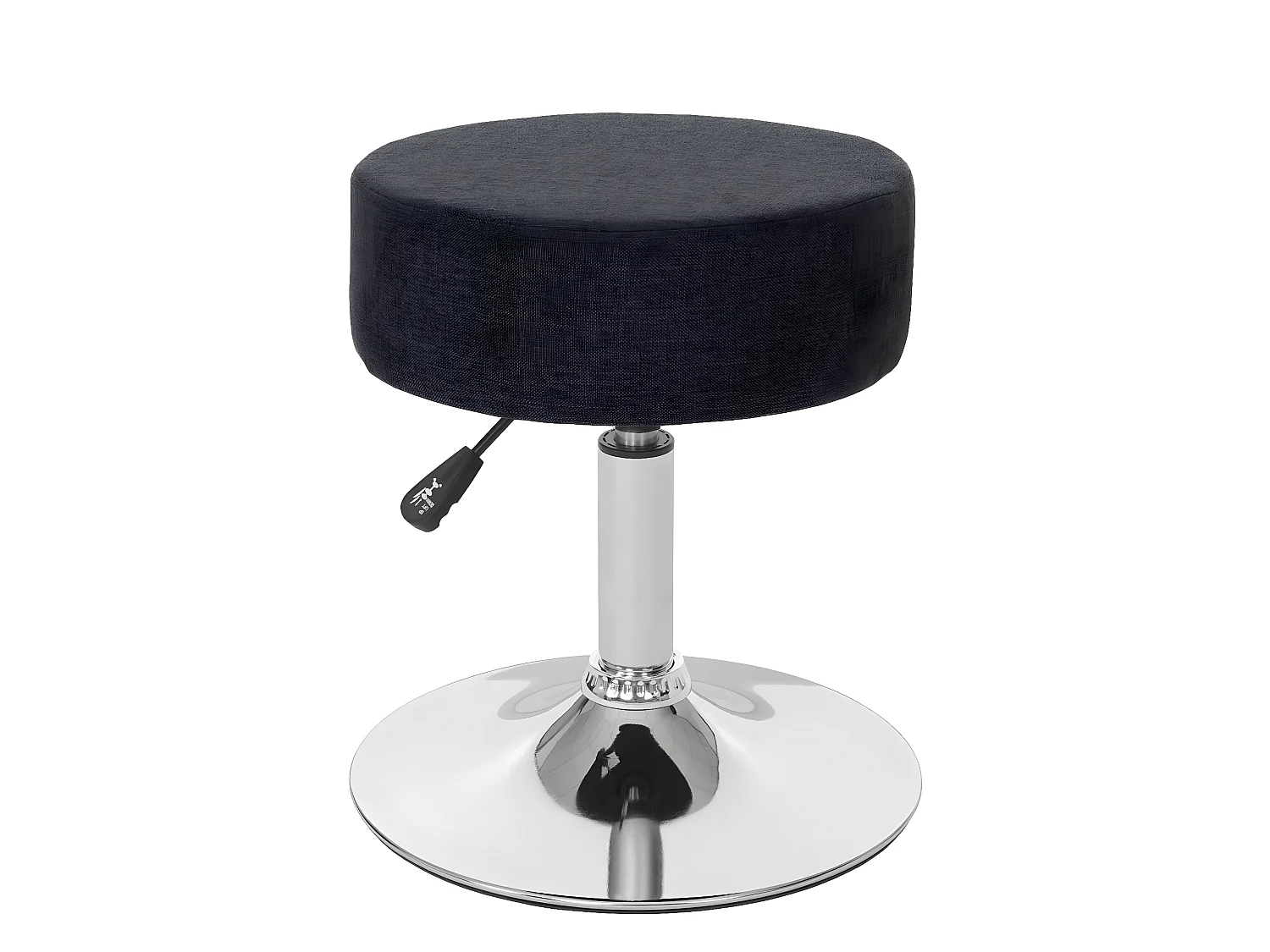 Hocker MCW-C22, Textil, dunkelgrau