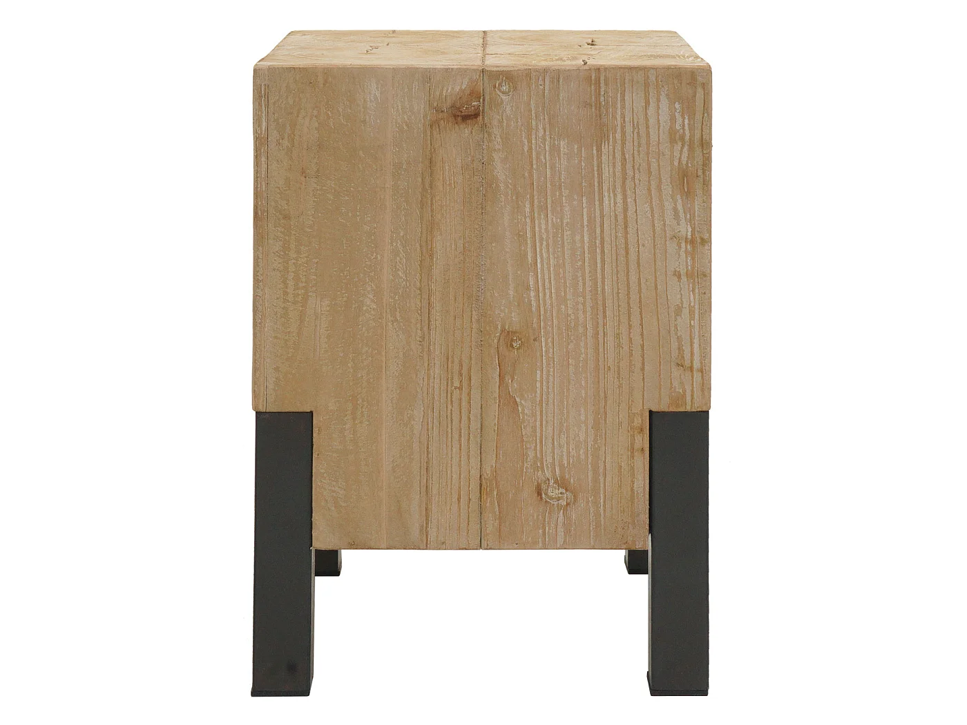 Taboret MCW-L76, stołek drewniany