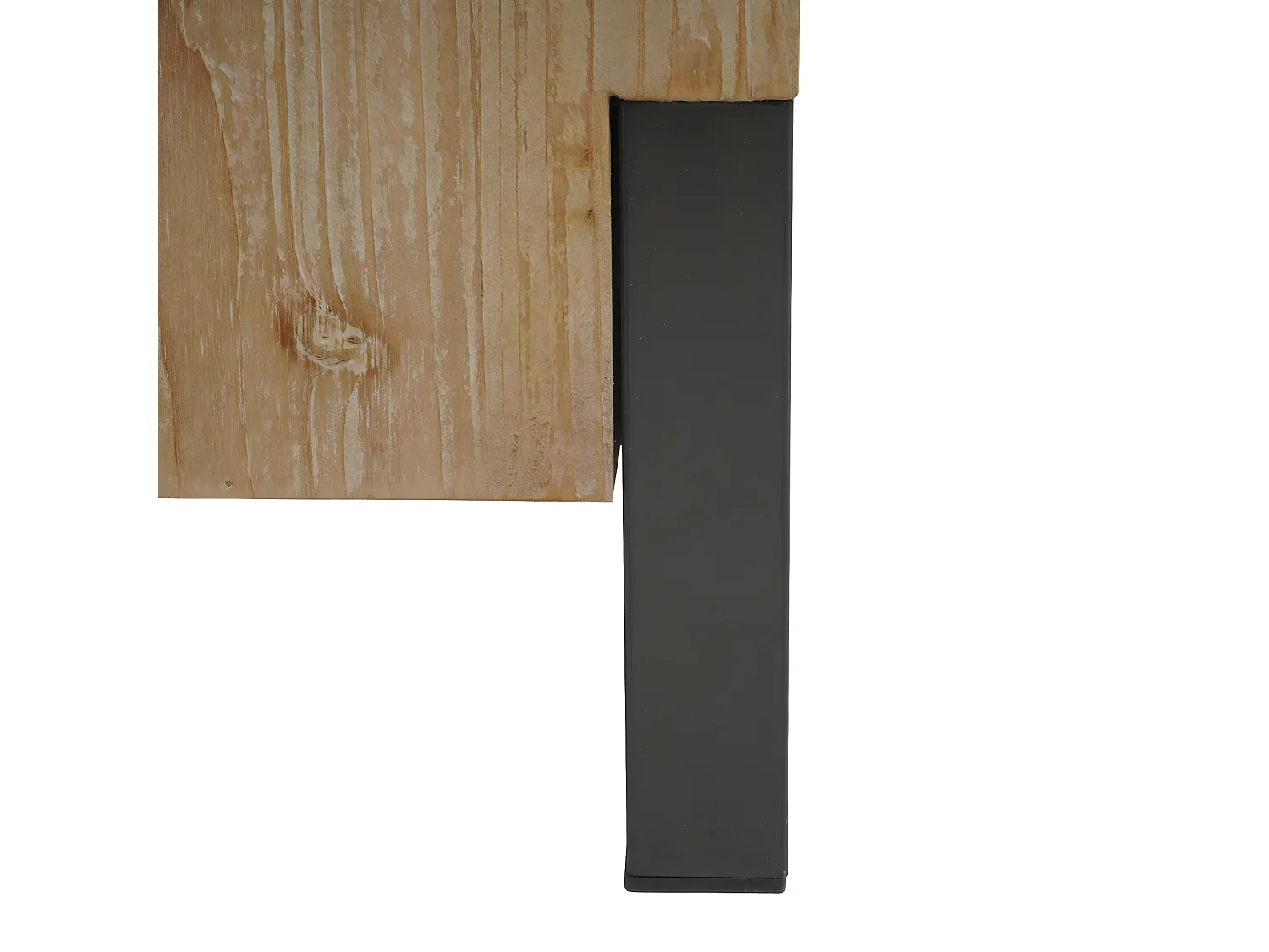 Taboret MCW-L76, stołek drewniany