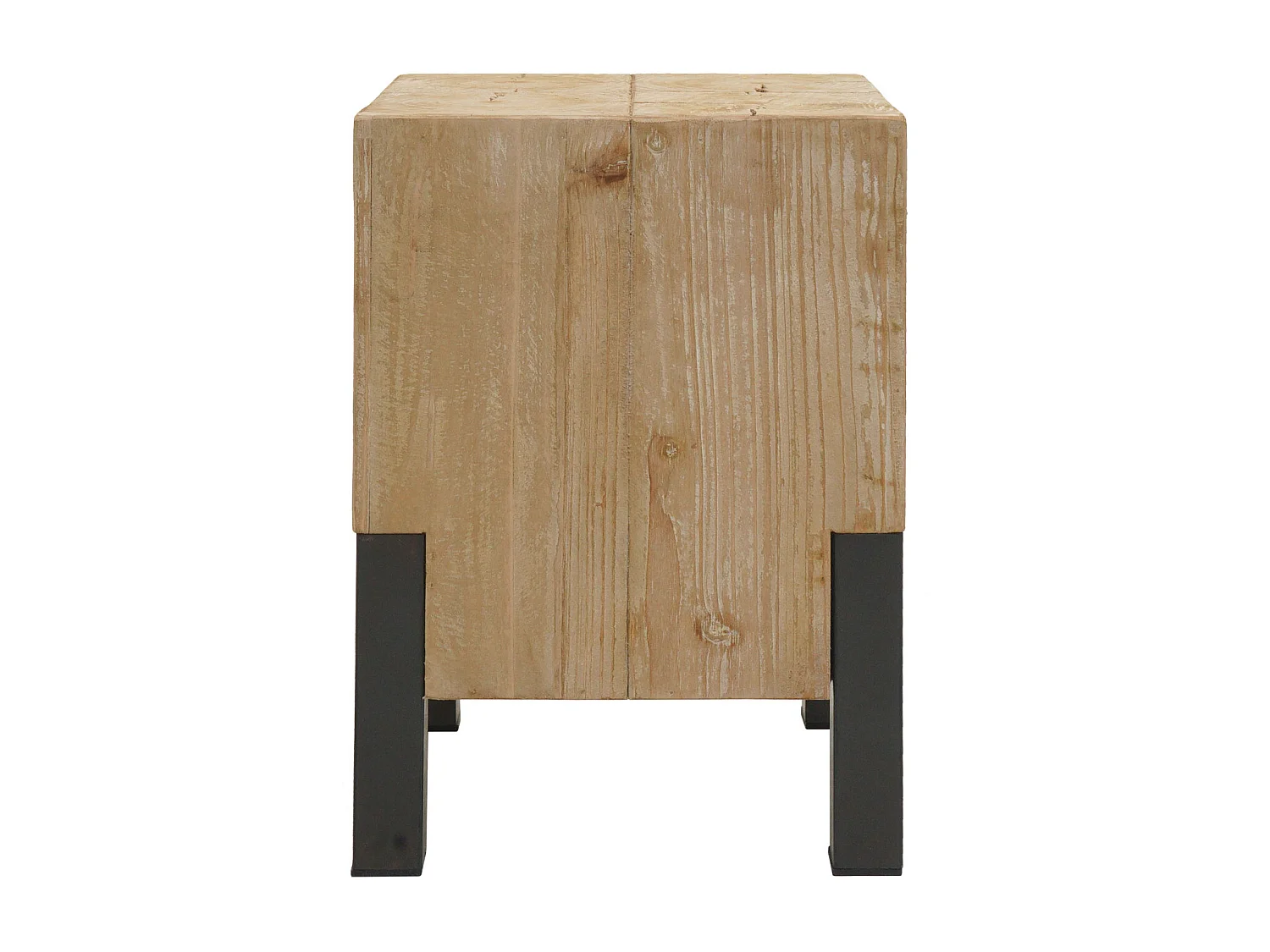 Taboret MCW-L76, stołek drewniany